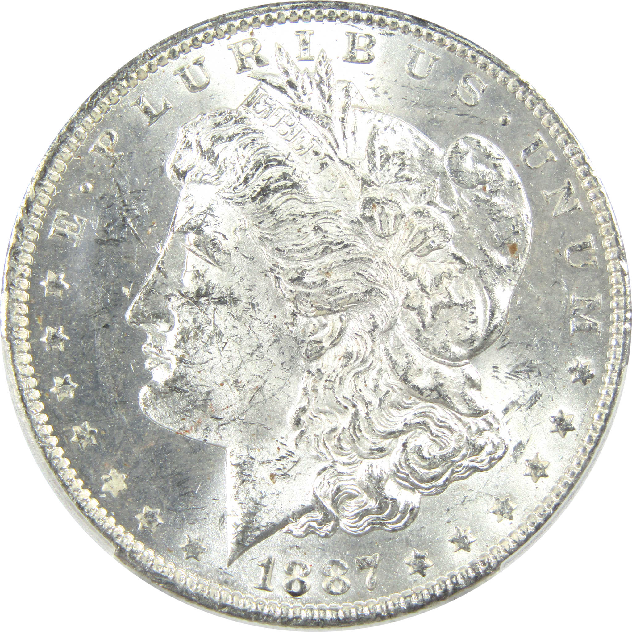 1887 O Morgan Dollar MS 63 PCGS Silver $1 Uncirculated Coin SKU:I13477 - Morgan coin - Morgan silver dollar - Morgan silver dollar for sale - Profile Coins &amp; Collectibles