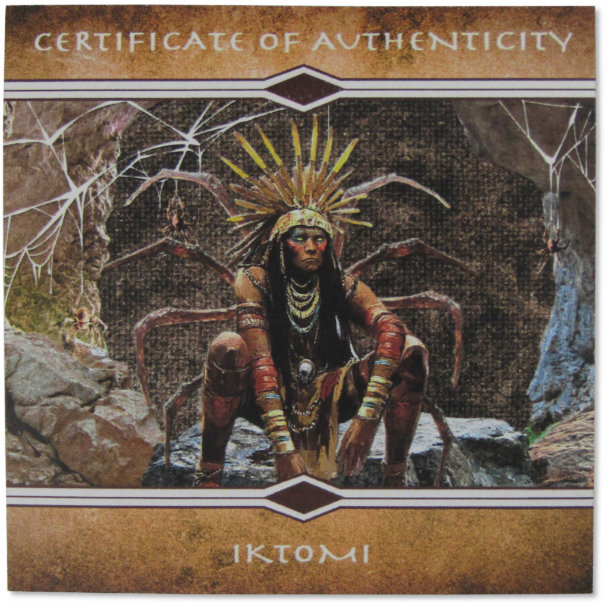 2025 Native American Mesa Grande Iktomi 5oz Copper Proof-Like $1 Coin