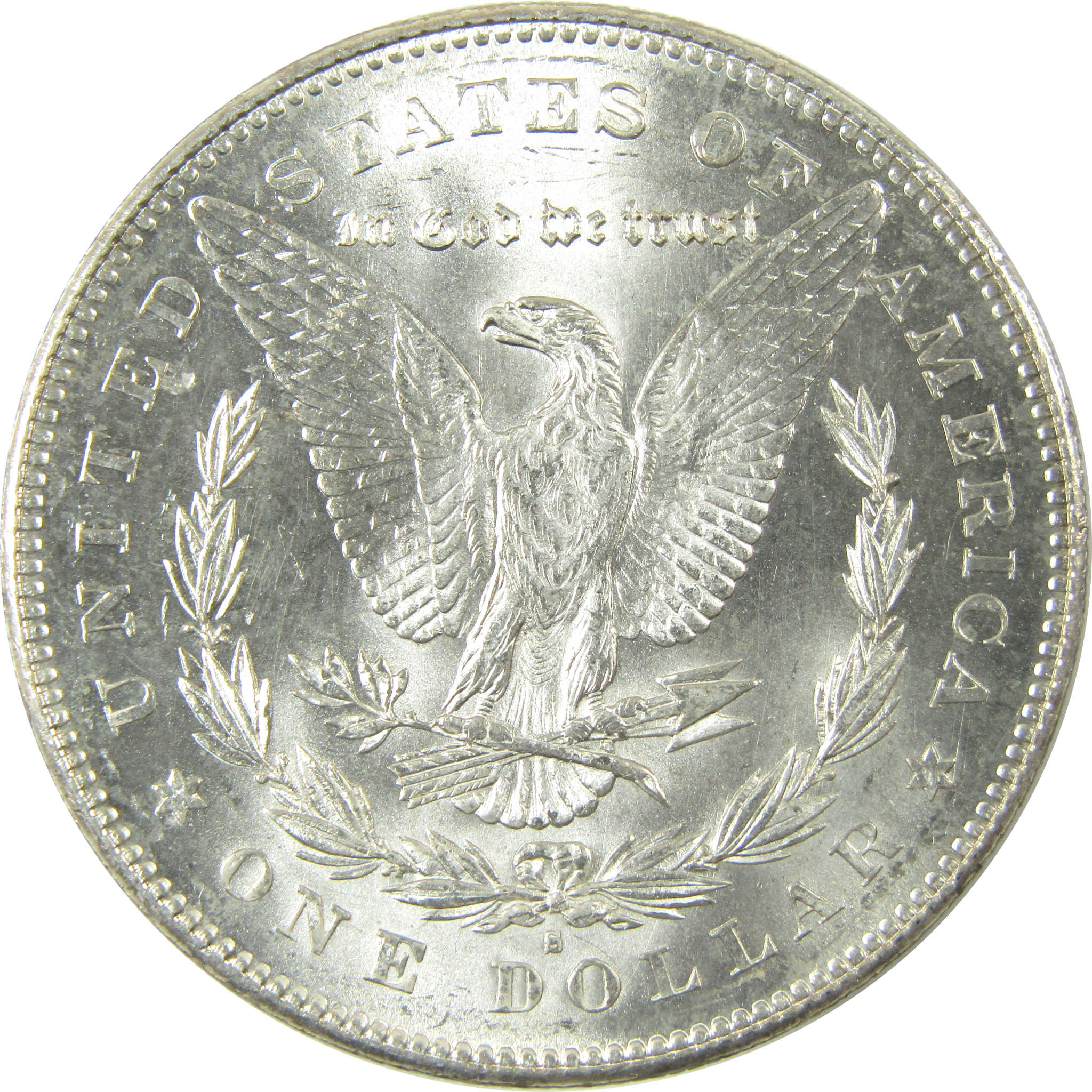 1878 S Morgan Silver Dollar Uncirculated Mint State $1 Coin SKU:I26050