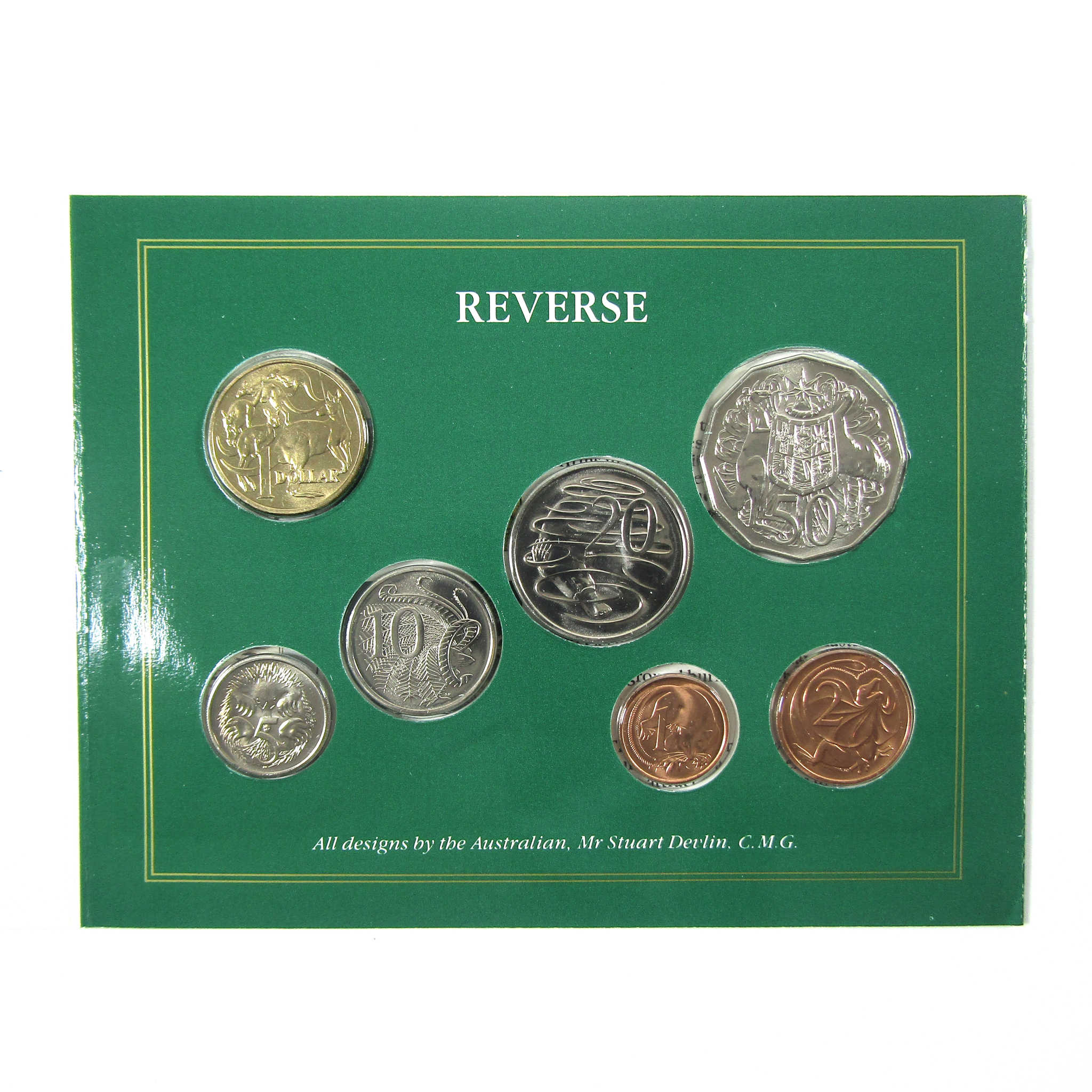 1985 Royal Australian Mint 7 Coin Uncirculated Set SKU:CPC6220