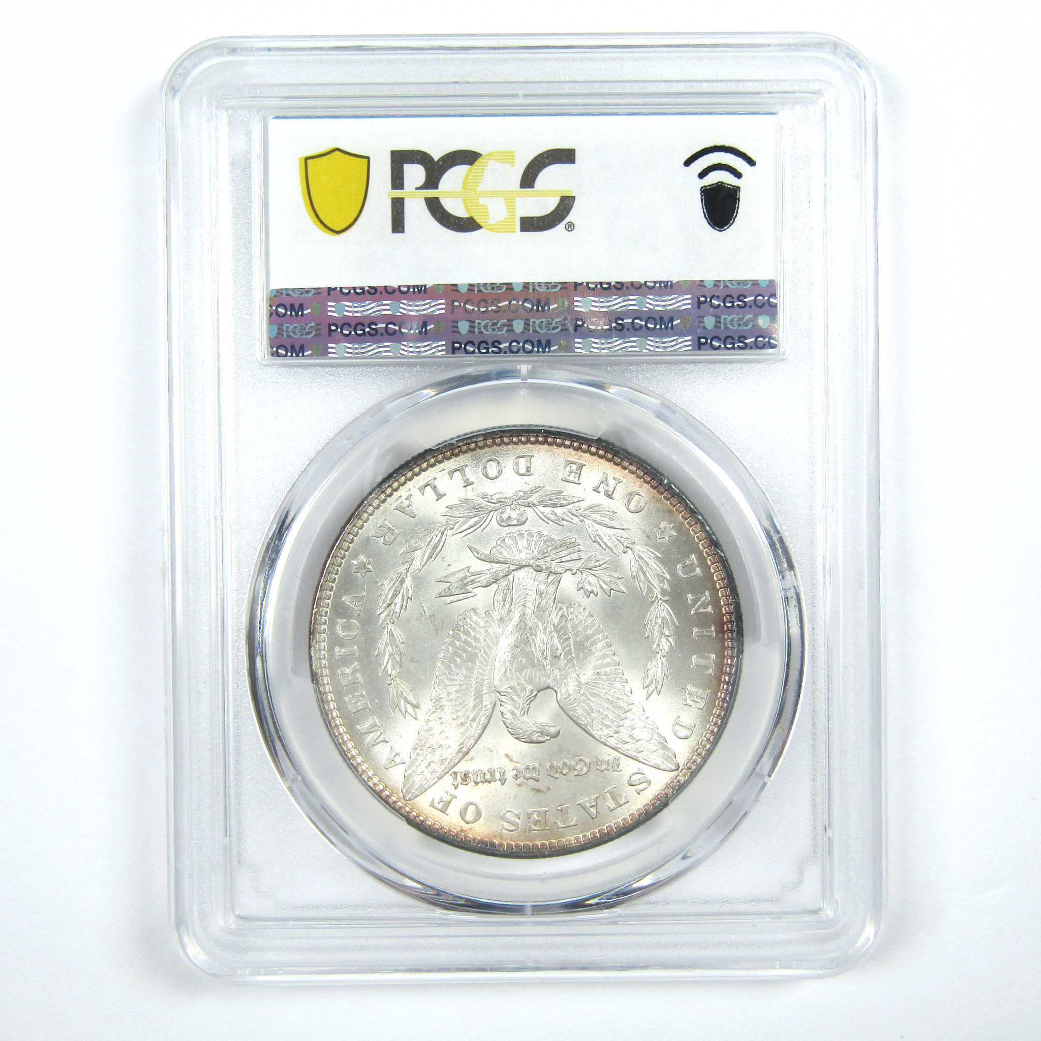 1887 Morgan Dollar MS 63 PCGS Silver $1 Coin Toned SKU:I14277