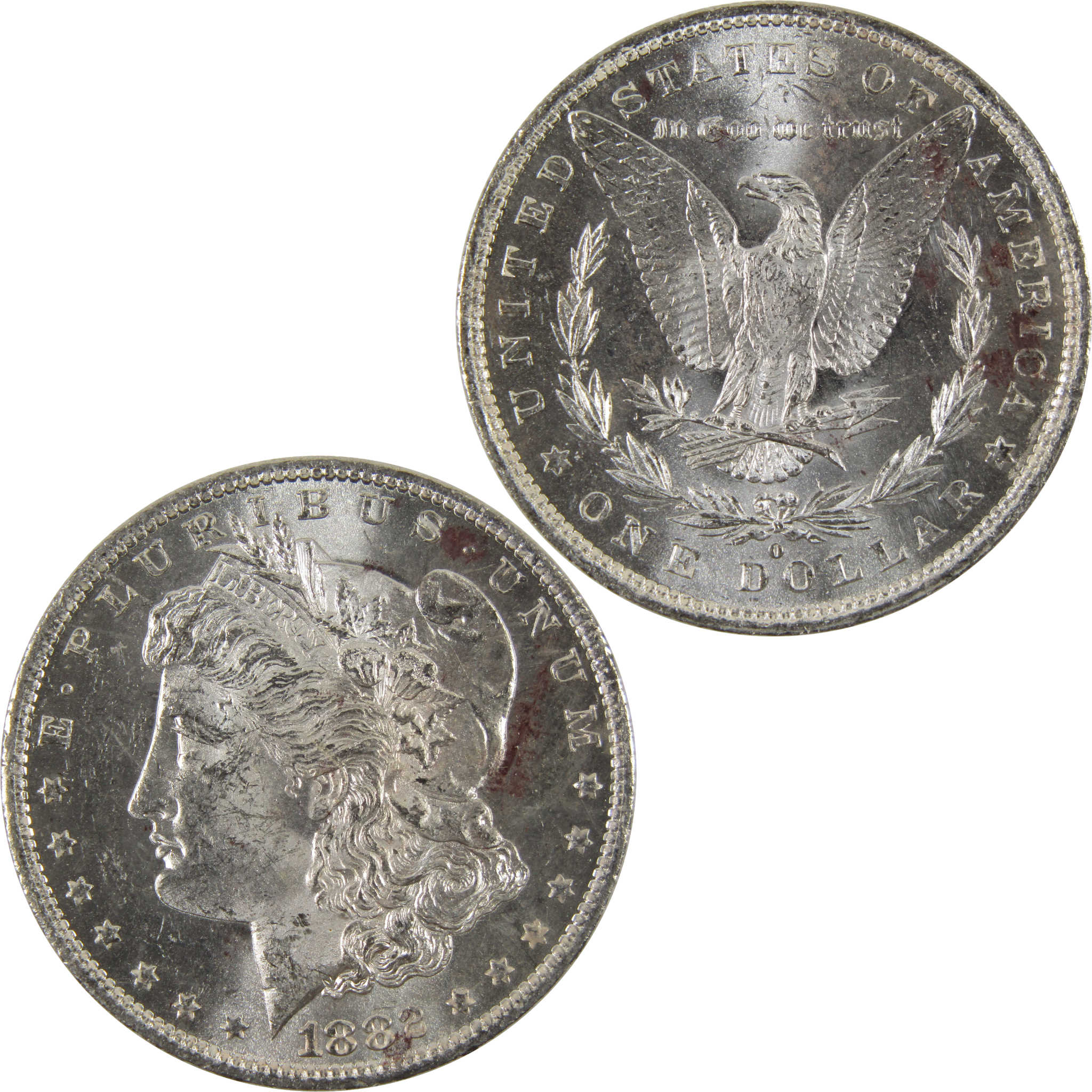 1882 O Morgan Dollar BU Uncirculated 90% Silver $1 Coin SKU:I8811 - Morgan coin - Morgan silver dollar - Morgan silver dollar for sale - Profile Coins &amp; Collectibles