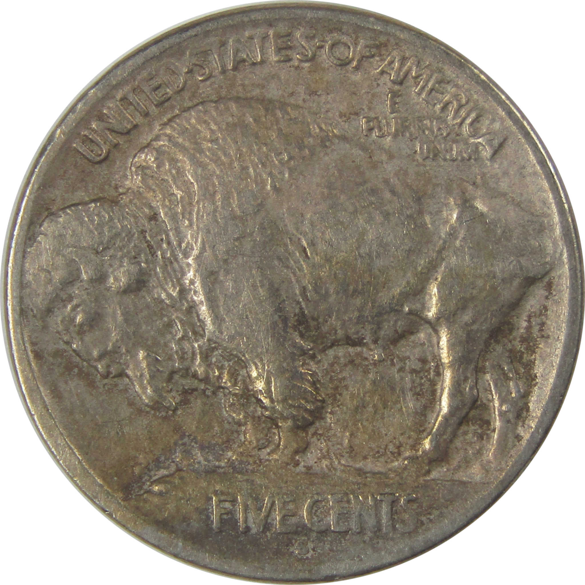 1913 S Type 1 Buffalo Nickel VF Very Fine Details 5c Coin SKU:I22883