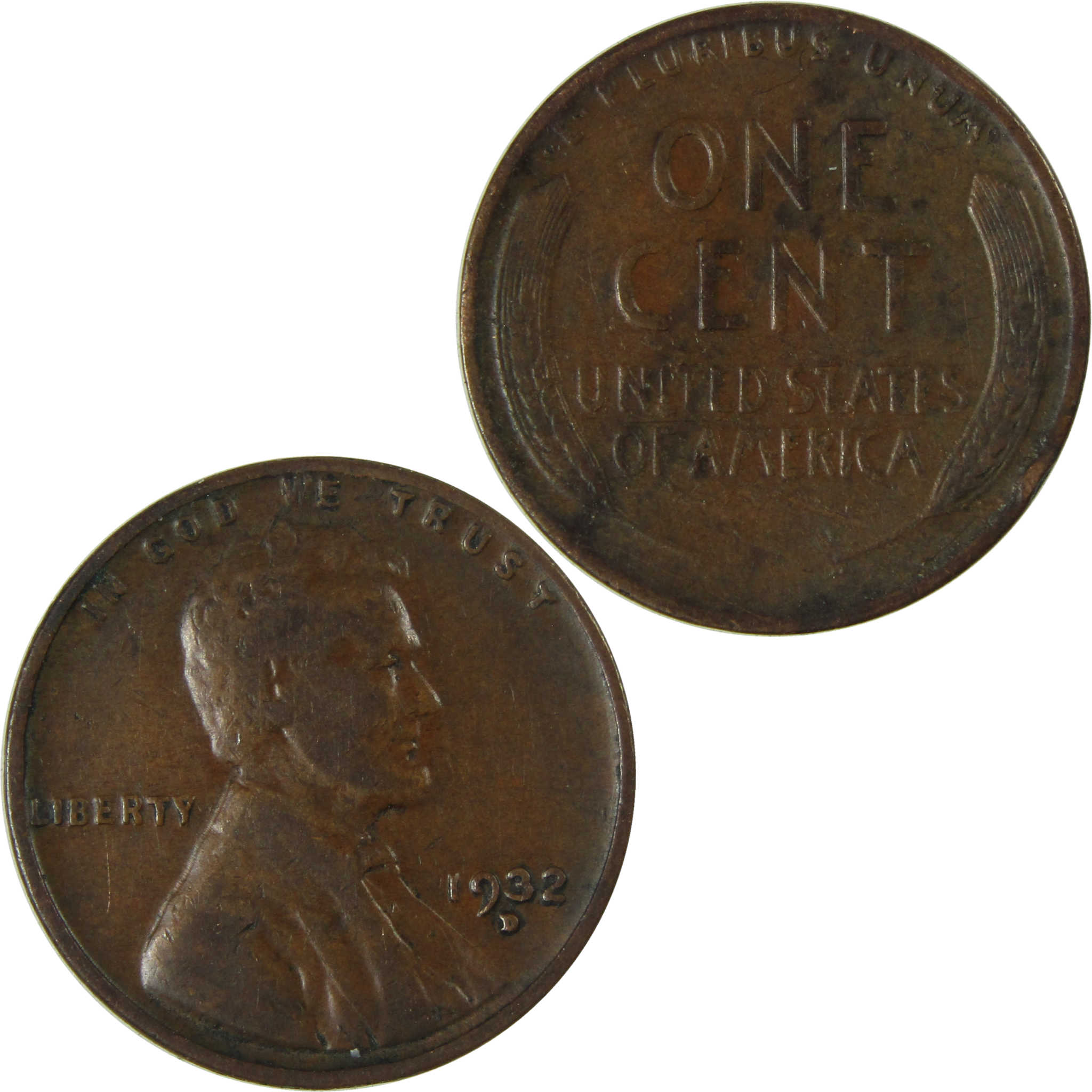 1932 D Lincoln Wheat Cent VG Very Good Penny 1c Coin SKU:I26775