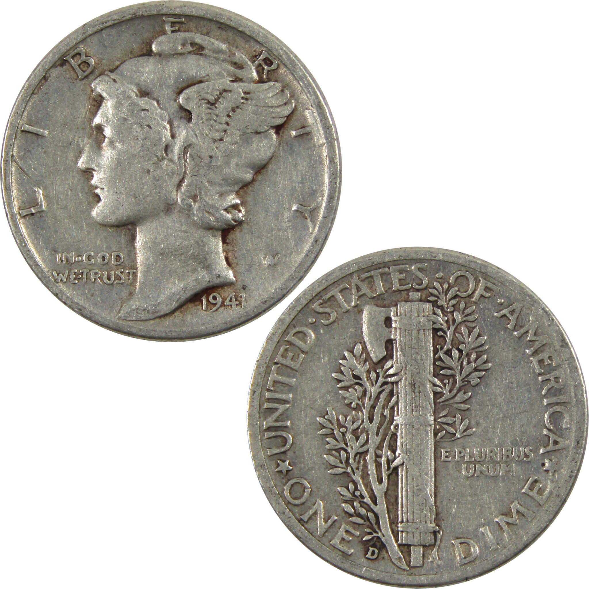 1941 barber fashion dime