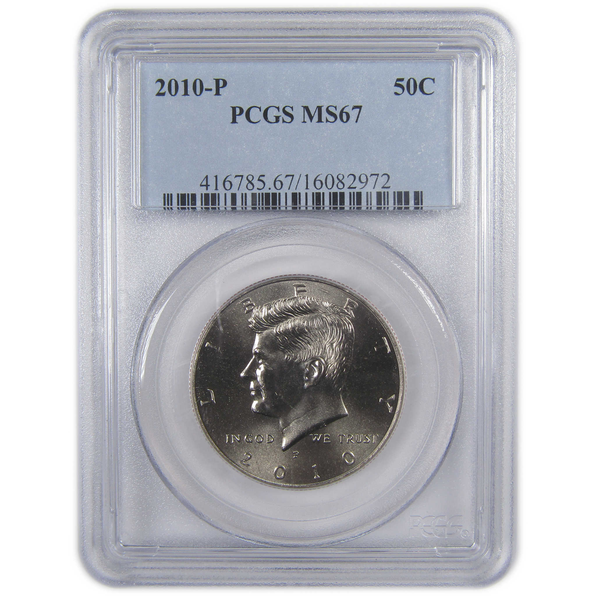 2010 P Kennedy Half Dollar MS 67 PCGS Clad Uncirculated SKU:CPC9736