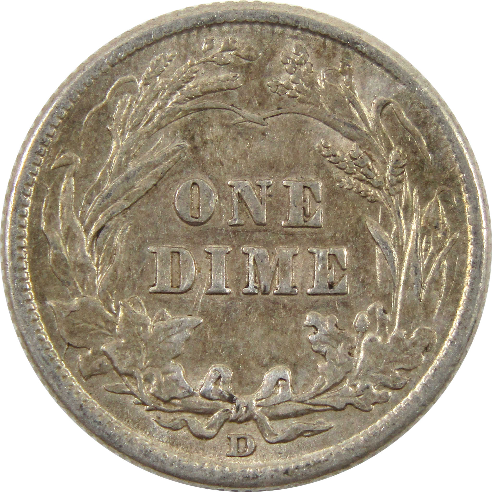 1912 D Barber Dime CH AU 90% Silver 10c SKU:I10642