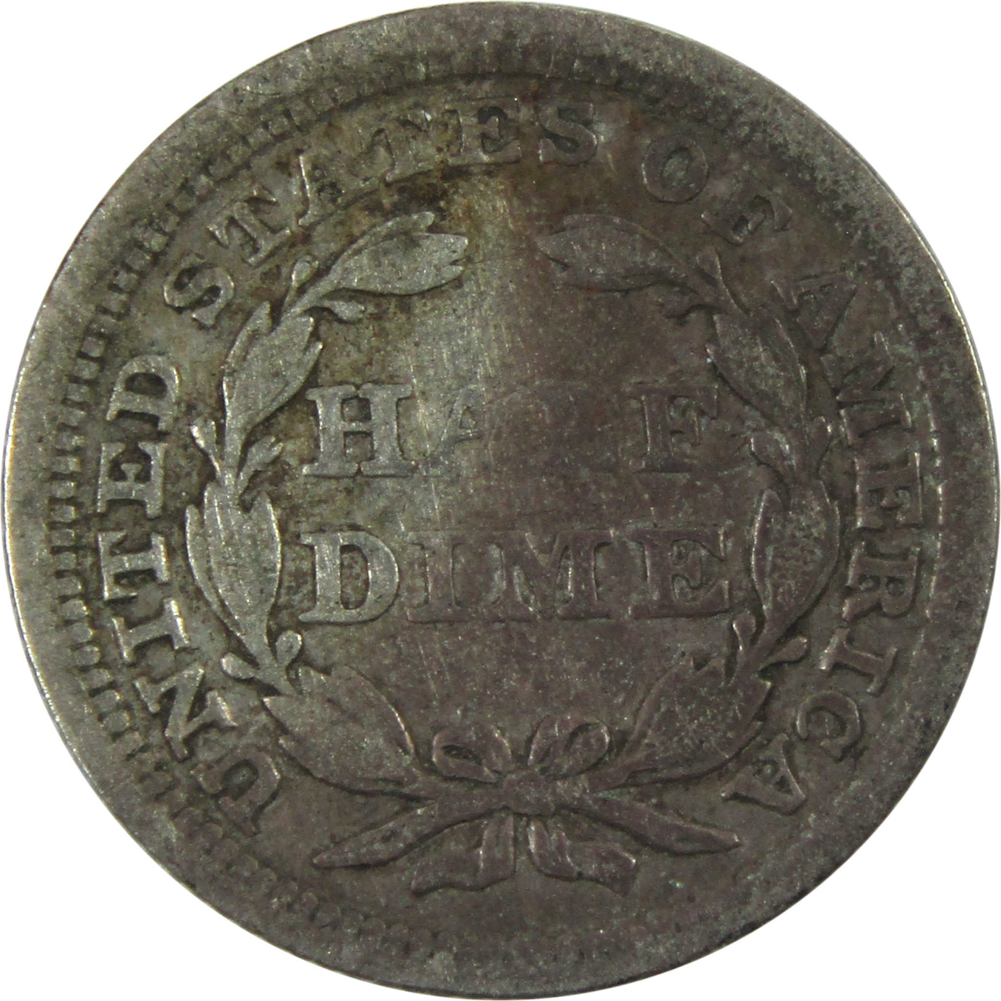 1856 Seated Liberty Half Dime VG Very Good Details Silver SKU:I14798