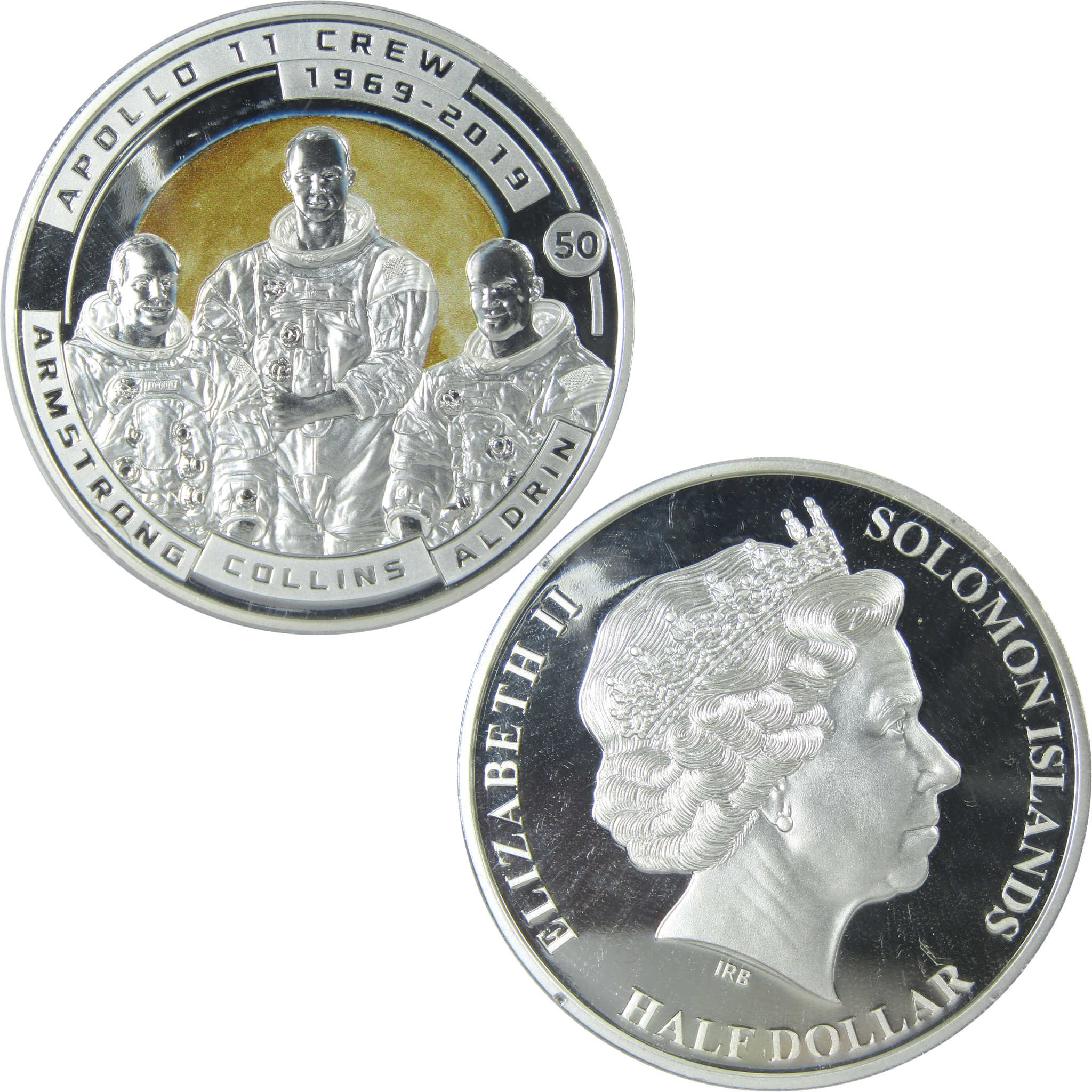 50th Anniversary of Moon Landing Apollo 11 Crew Proof 2019