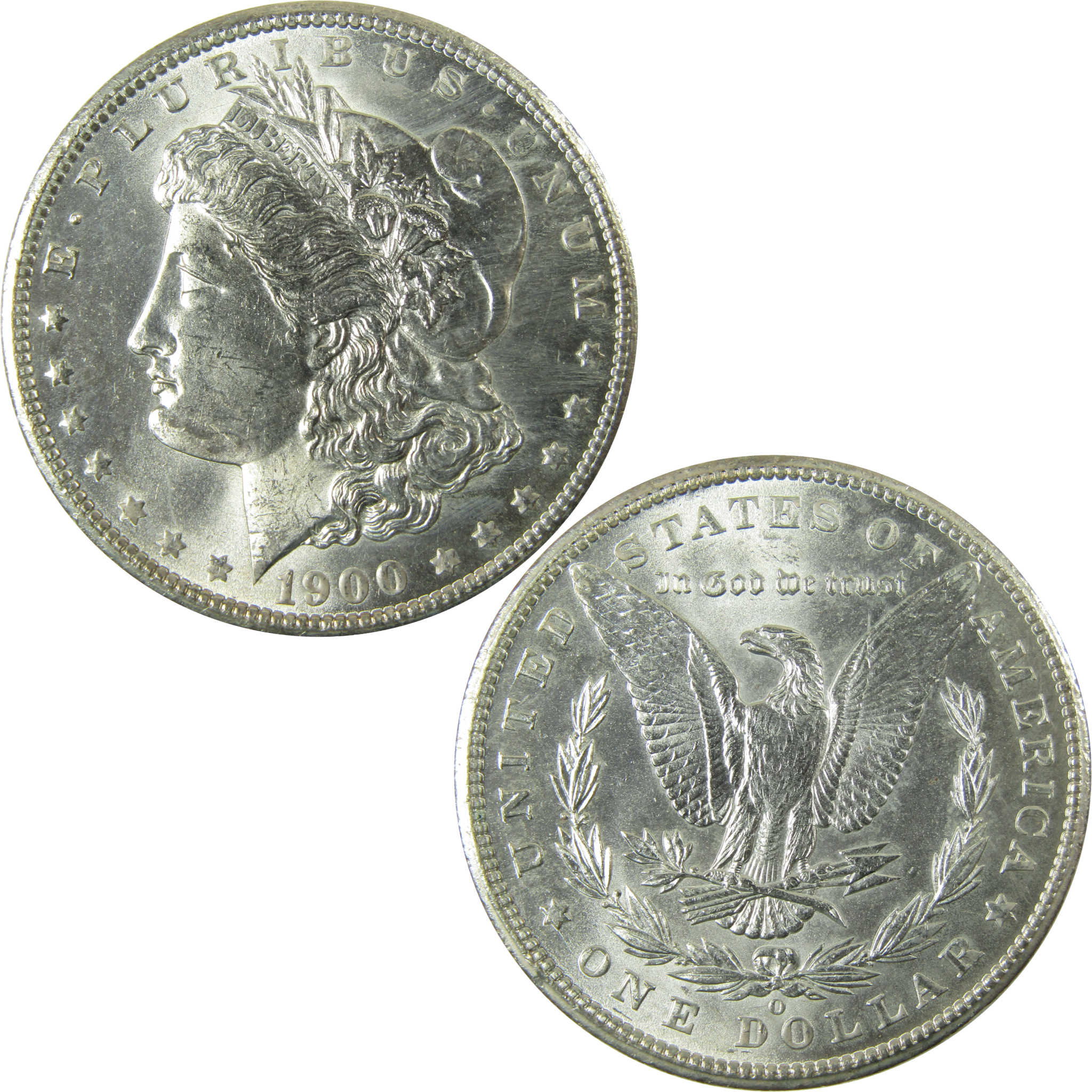 1900 O Morgan Silver Dollar Uncirculated Mint State $1 Coin SKU:CP1645