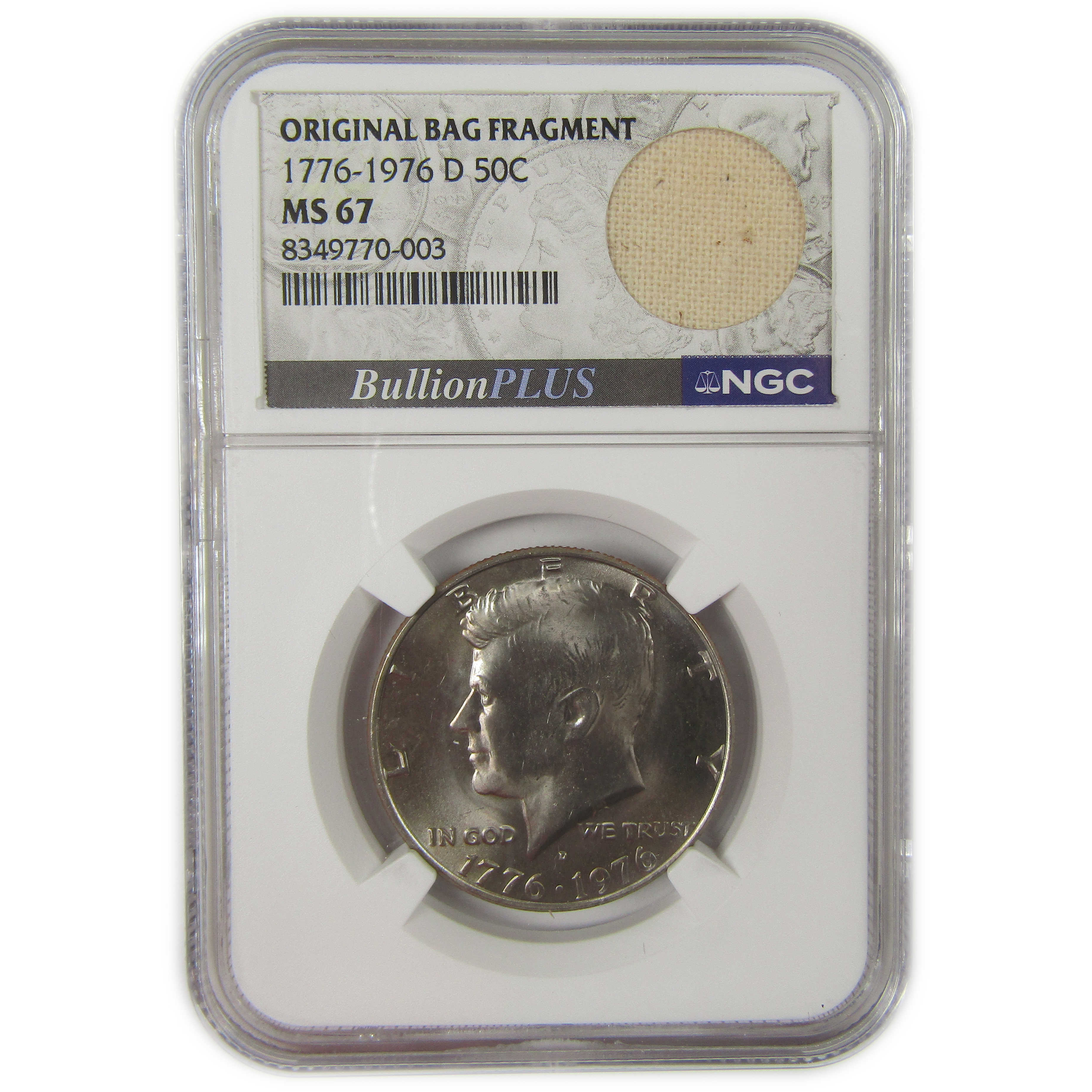 1976 D Kennedy Bicentennial Half Dollar MS 67 NGC Clad SKU:I20475