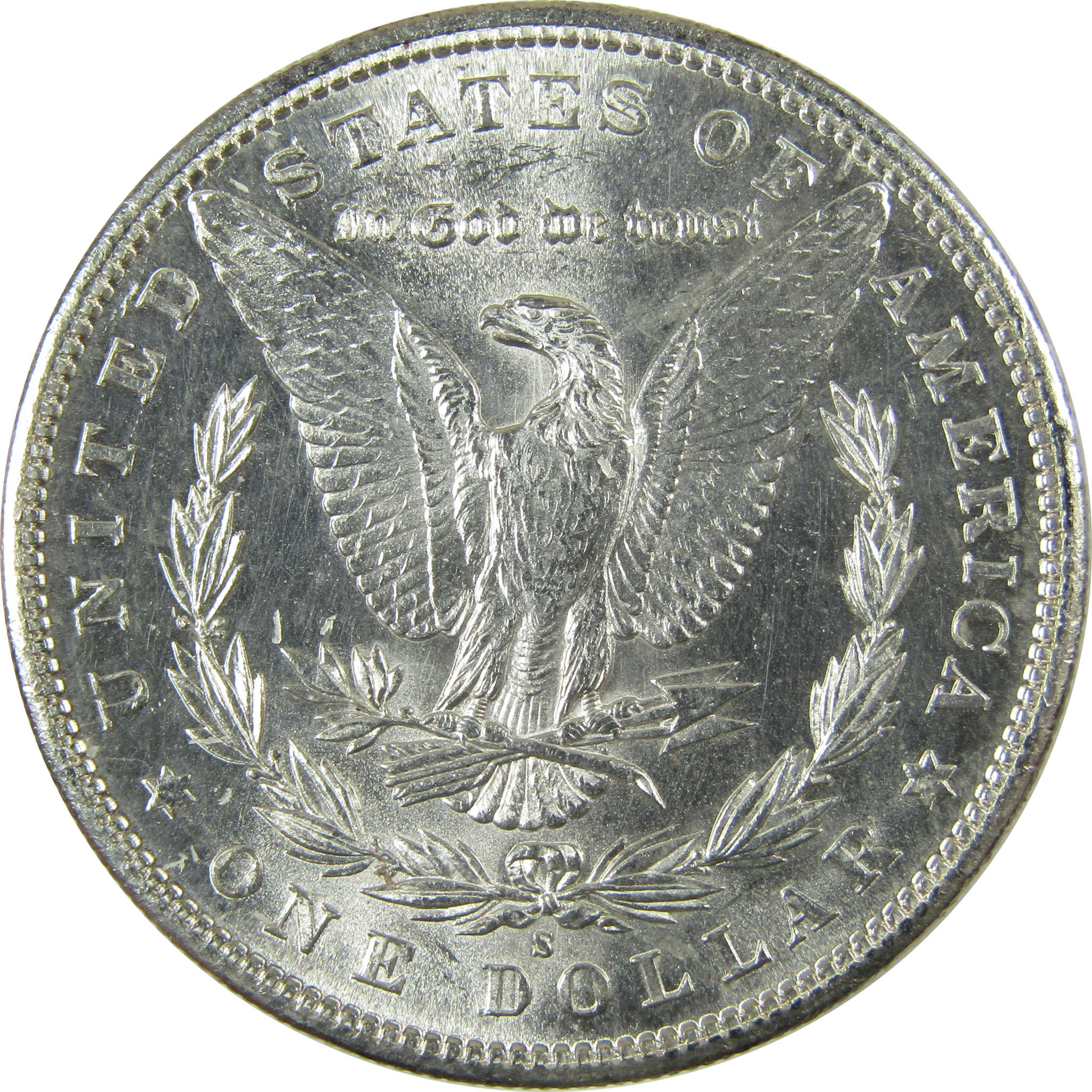 1881 S Morgan Silver Dollar Uncirculated Mint State $1 Coin SKU:I27073