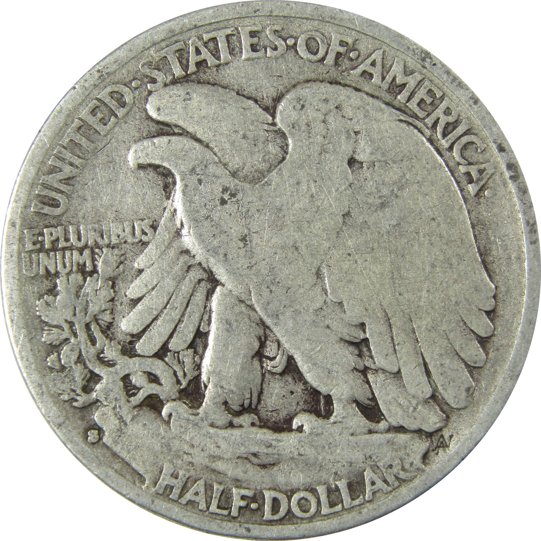 1929 S Liberty Walking Silver Half Dollar VG Very Good SKU:CP508