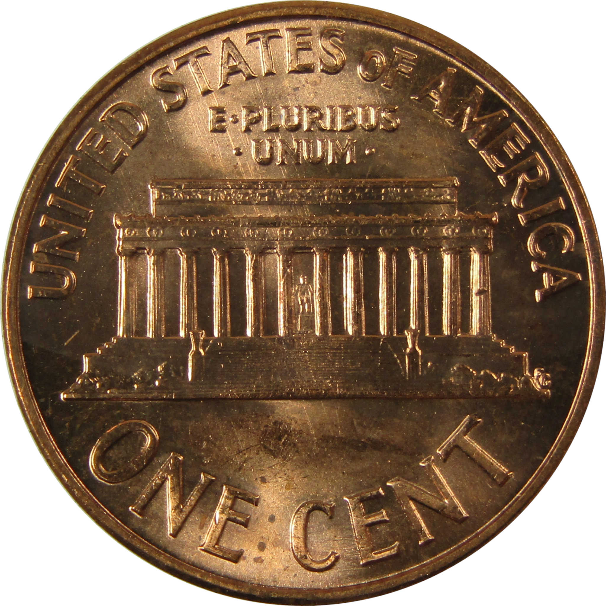 1960 Small Date Lincoln Memorial 1c Uncirculated Mint State SKU:I26590