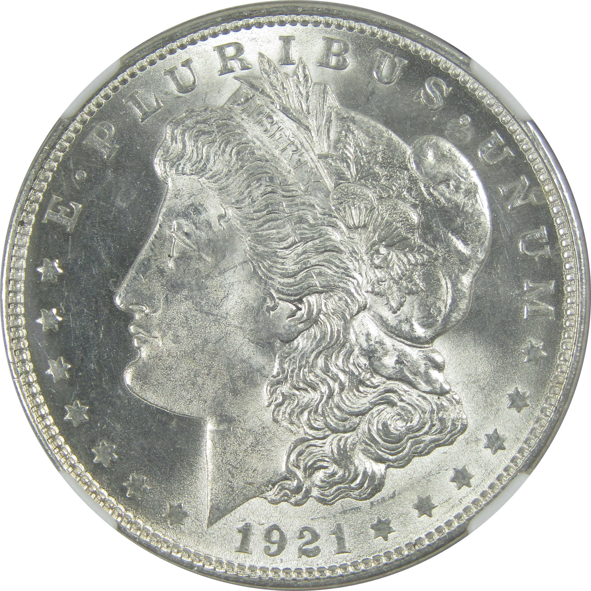 1921 Morgan Dollar MS 63 NGC Silver $1 Uncirculated Coin SKU:I15709 - Morgan coin - Morgan silver dollar - Morgan silver dollar for sale - Profile Coins &amp; Collectibles