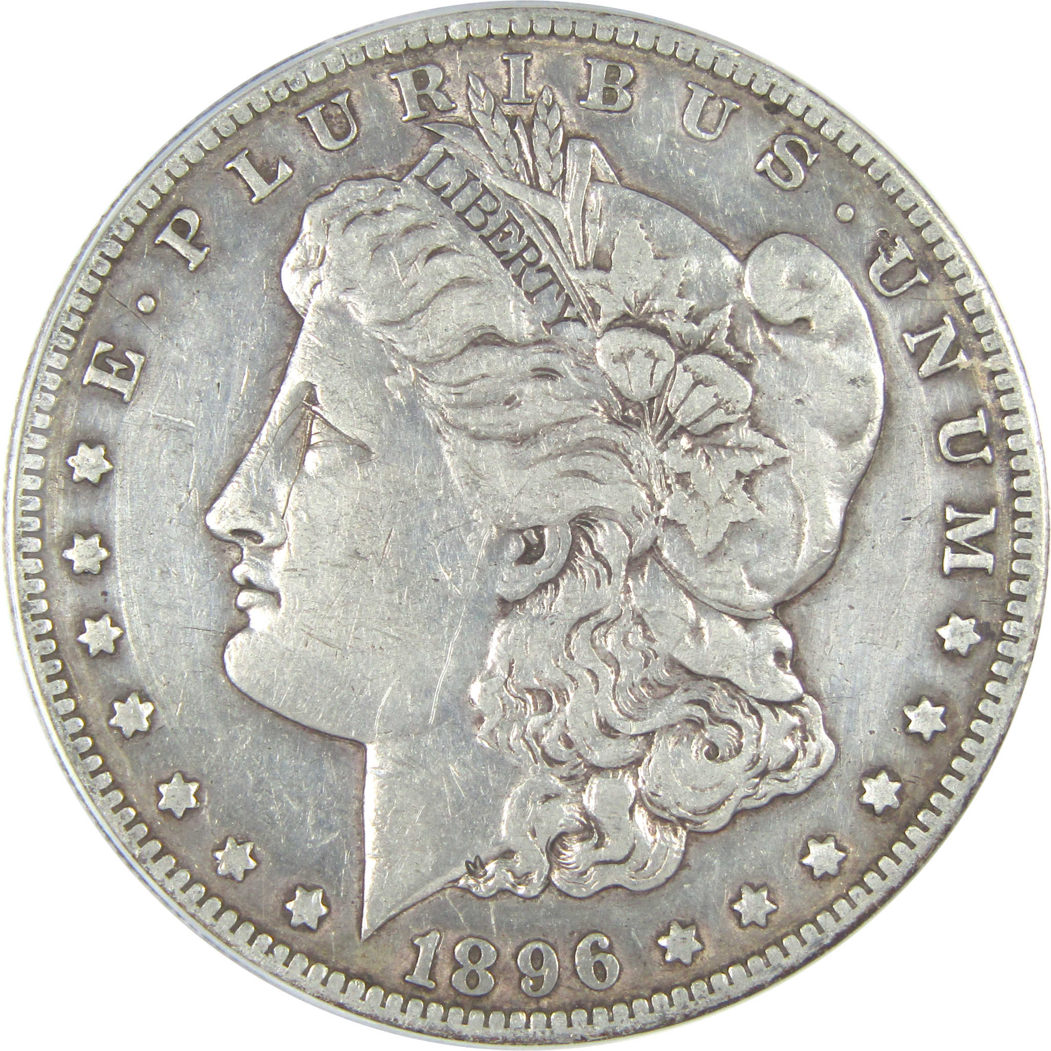 1896 S Morgan Dollar VF 30 Details ANACS Silver $1 Coin SKU:I16221 - Morgan coin - Morgan silver dollar - Morgan silver dollar for sale - Profile Coins &amp; Collectibles