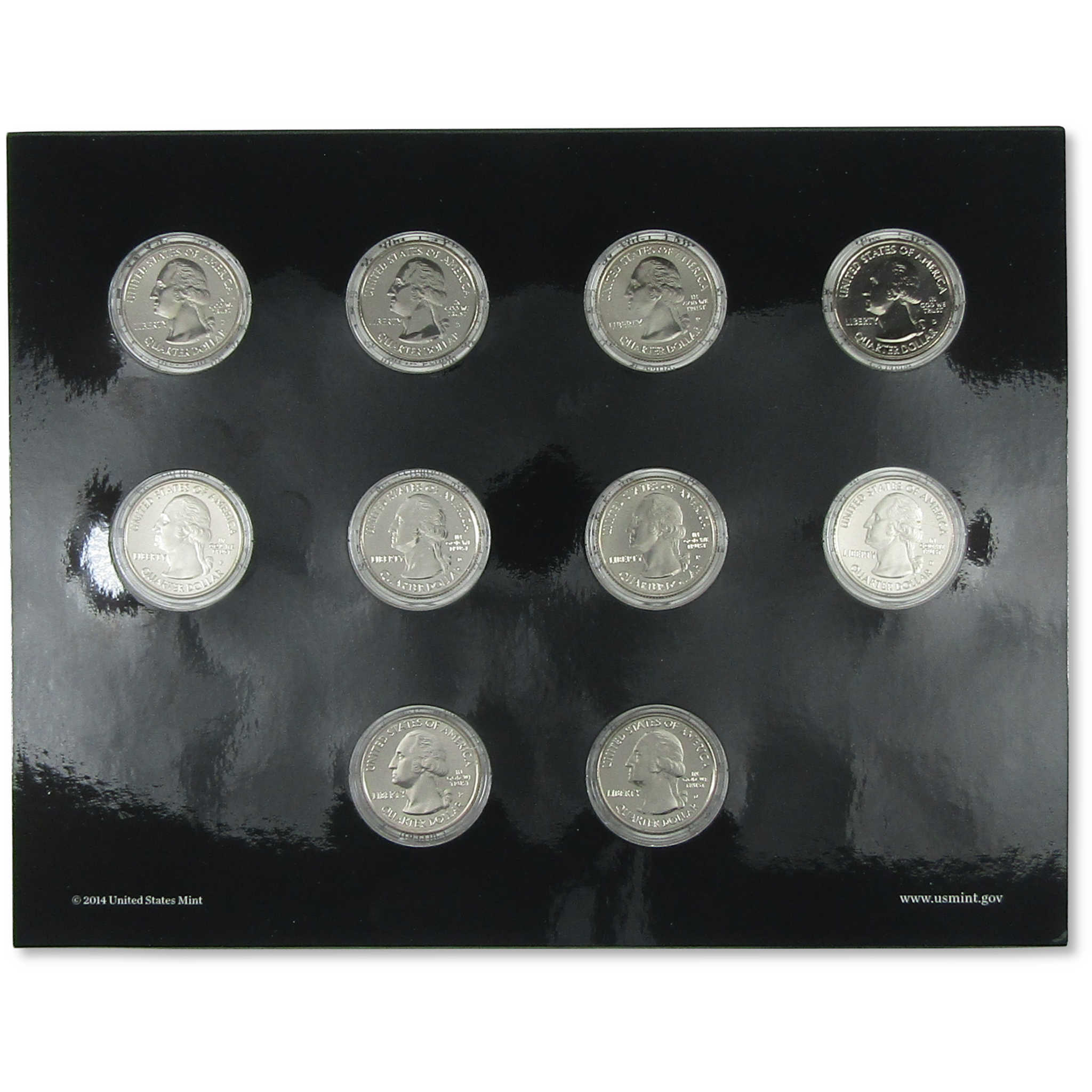 2015 America the Beautiful Quarters Uncirculated Coin Set SKU:CPC8523