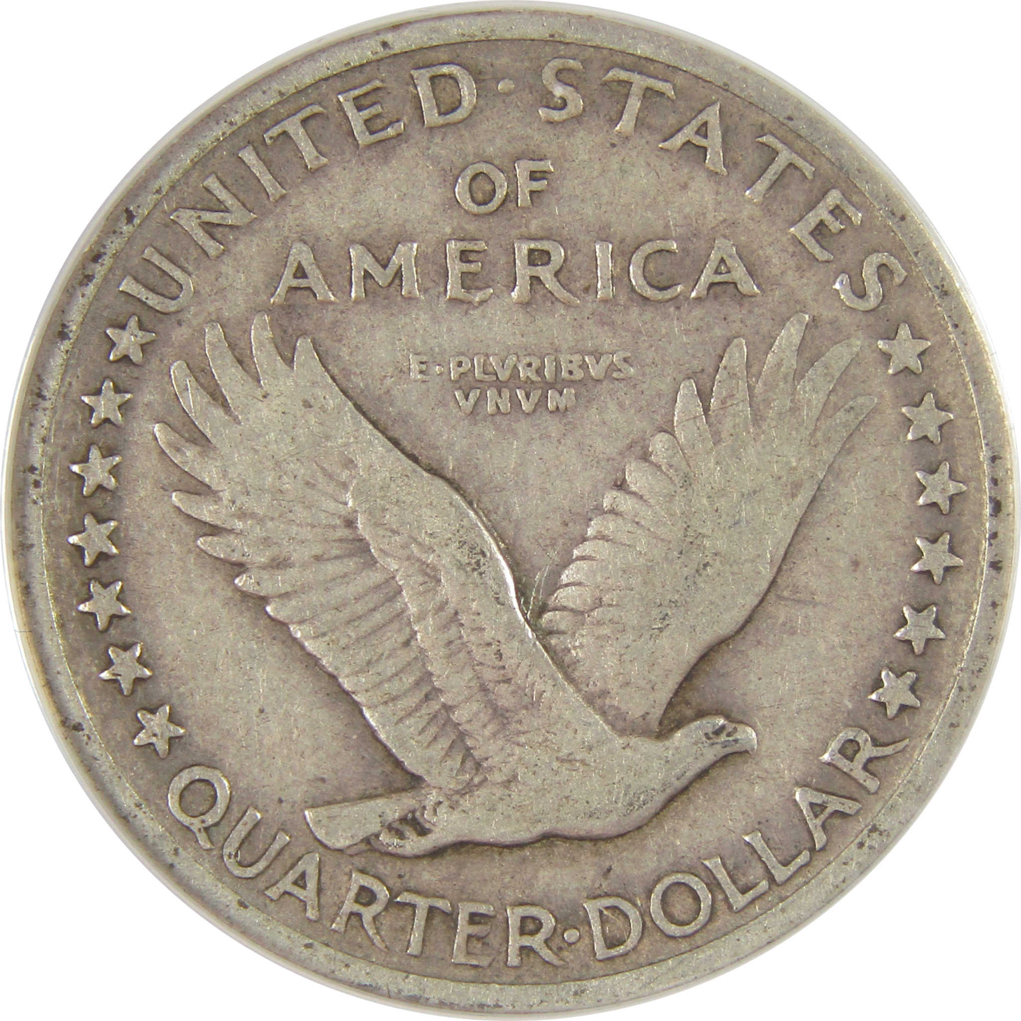 1917 Type 1 Standing Liberty Quarter VF 30 ANACS Silver SKU:I20200