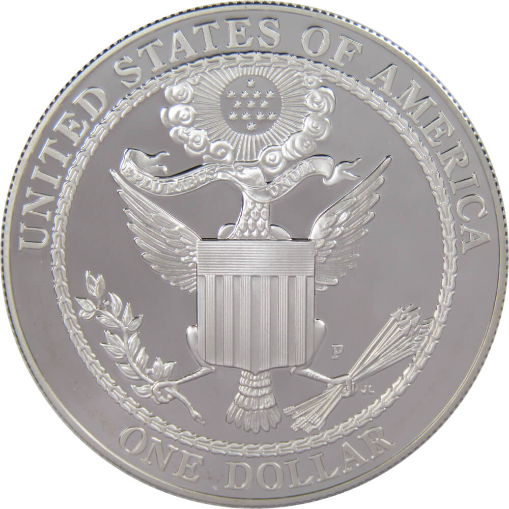 2008 P Bald Eagle Recovery Commemorative Silver Dollar Proof $1 Coin