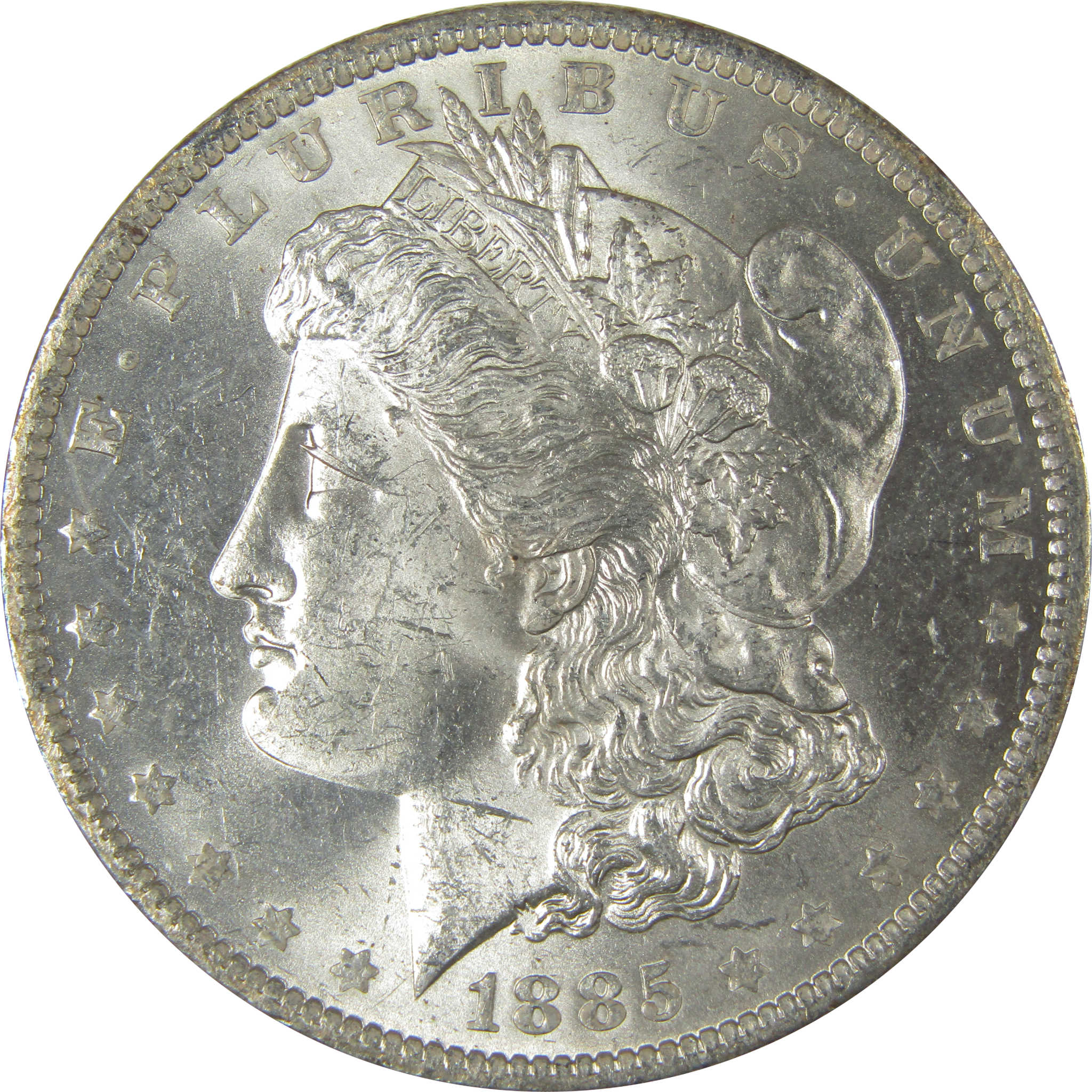 1885 O Morgan Dollar Uncirculated Silver $1 Coin SKU:CPC8962 - Morgan coin - Morgan silver dollar - Morgan silver dollar for sale - Profile Coins &amp; Collectibles