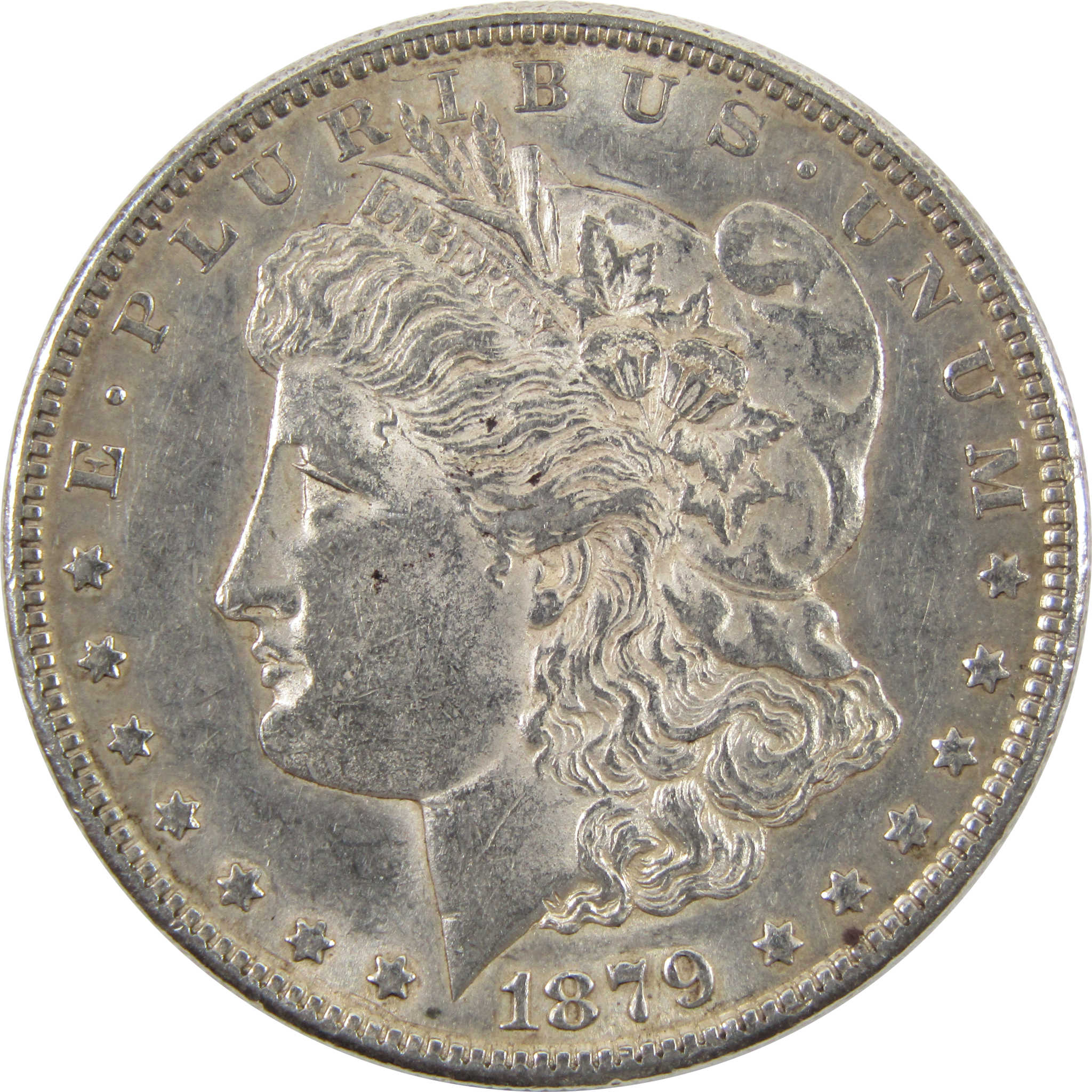 1879 S Rev 78 Morgan Dollar Borderline Unc 90% Silver $1 SKU:I10622 - Morgan coin - Morgan silver dollar - Morgan silver dollar for sale - Profile Coins &amp; Collectibles