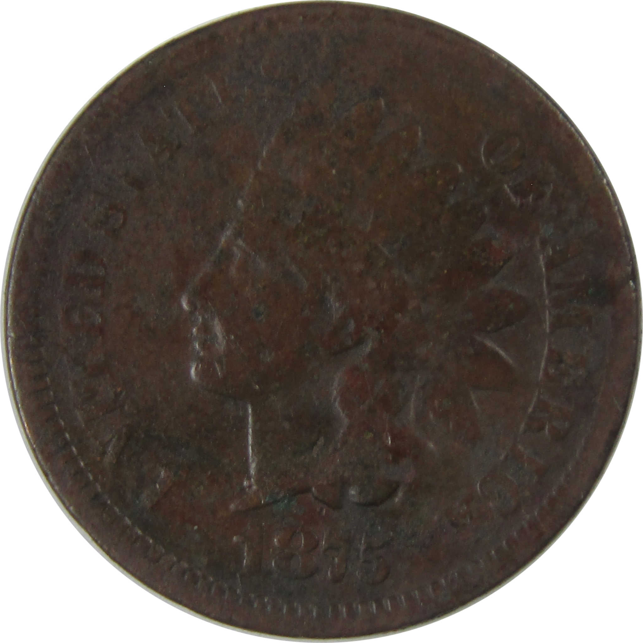 1875 Indian Head Cent G Good Penny 1c Coin SKU:CP20