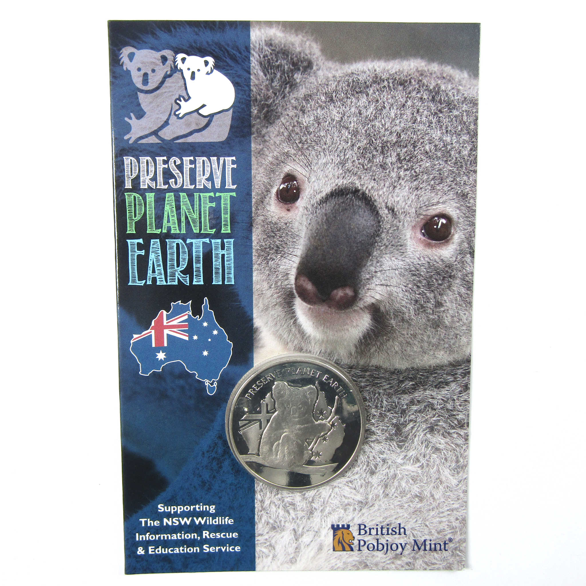 Preserve the Planet Australian Koala $1 Coin 2020 Niue SKU:CPC7005