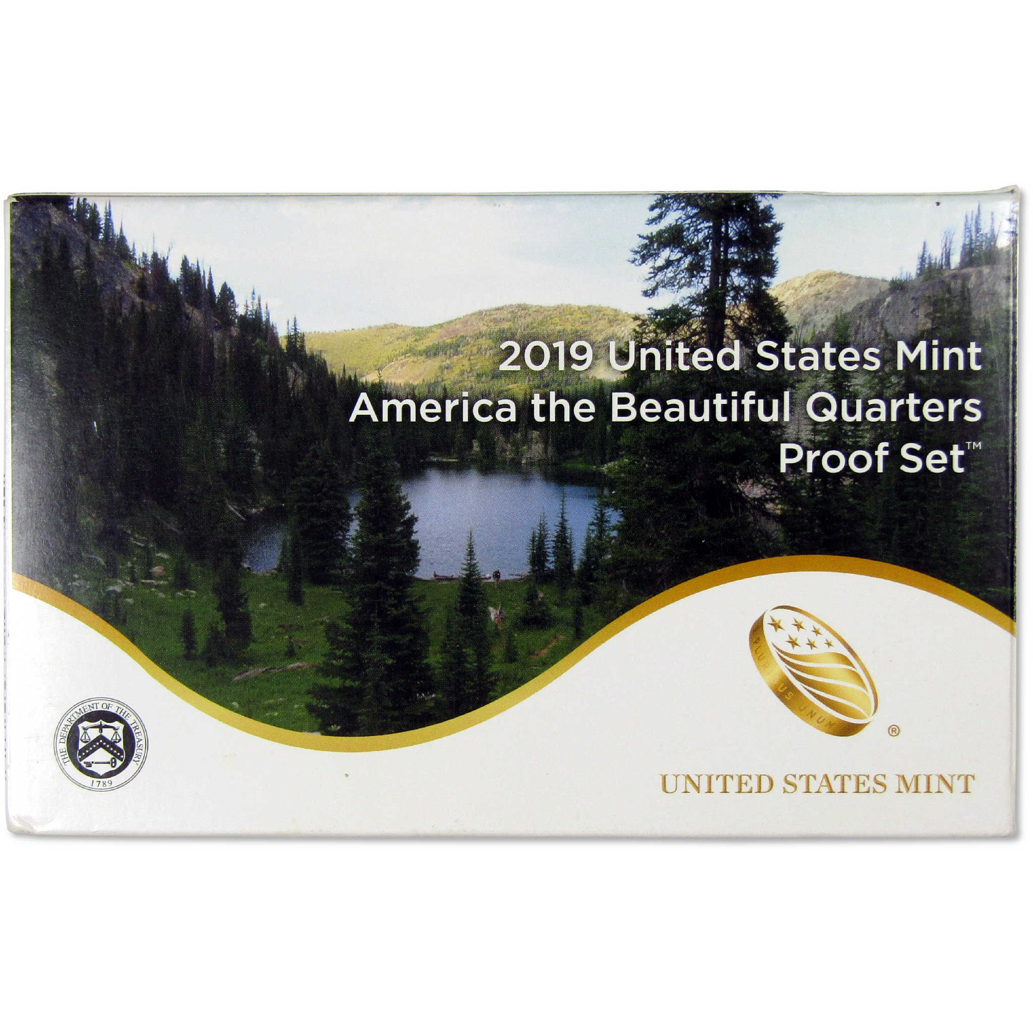 2019 America the Beautiful Quarter Clad Proof Set U.S. Mint OGP COA