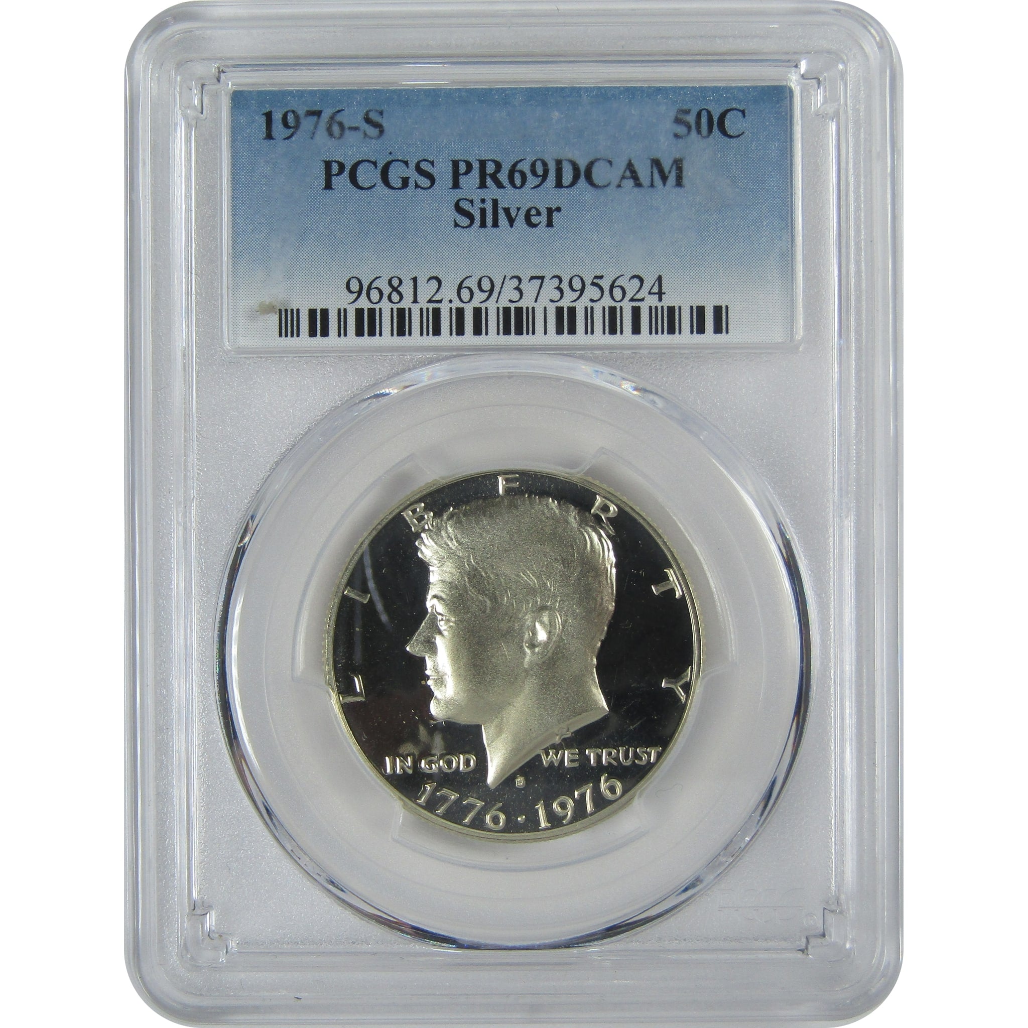 1976 S Kennedy Bicentennial Half PR 69 DCAM PCGS Silver SKU:CPC9062