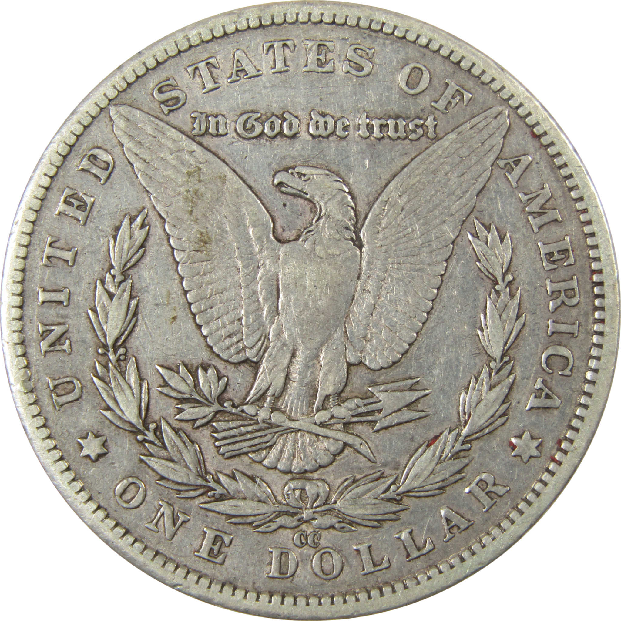 1892 CC Morgan Silver Dollar VF Very Fine Details $1 Coin SKU:CP1382 - Morgan coin - Morgan silver dollar - Morgan silver dollar for sale - Profile Coins &amp; Collectibles