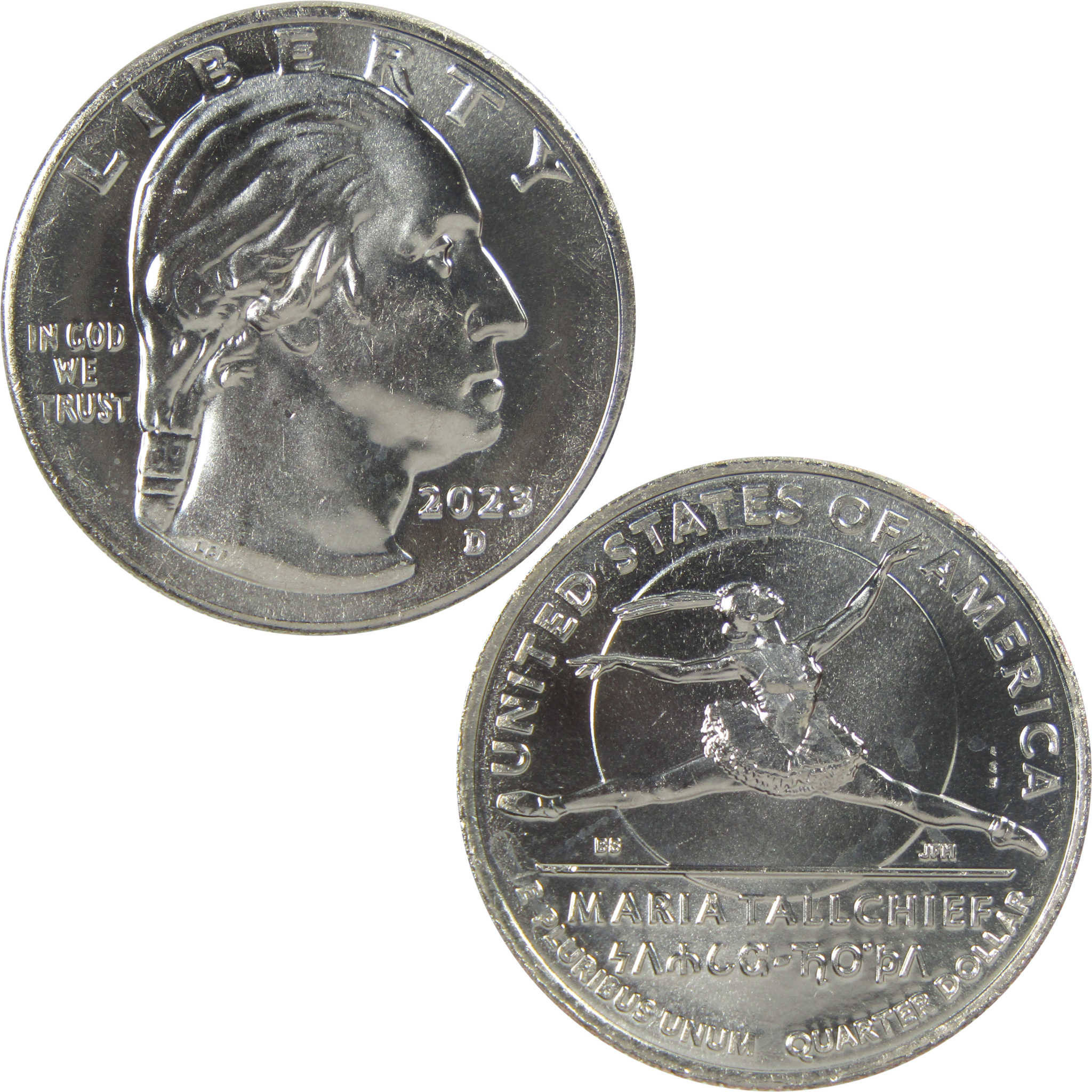 2023 D Maria Tallchief American Women Quarter Uncirculated Clad