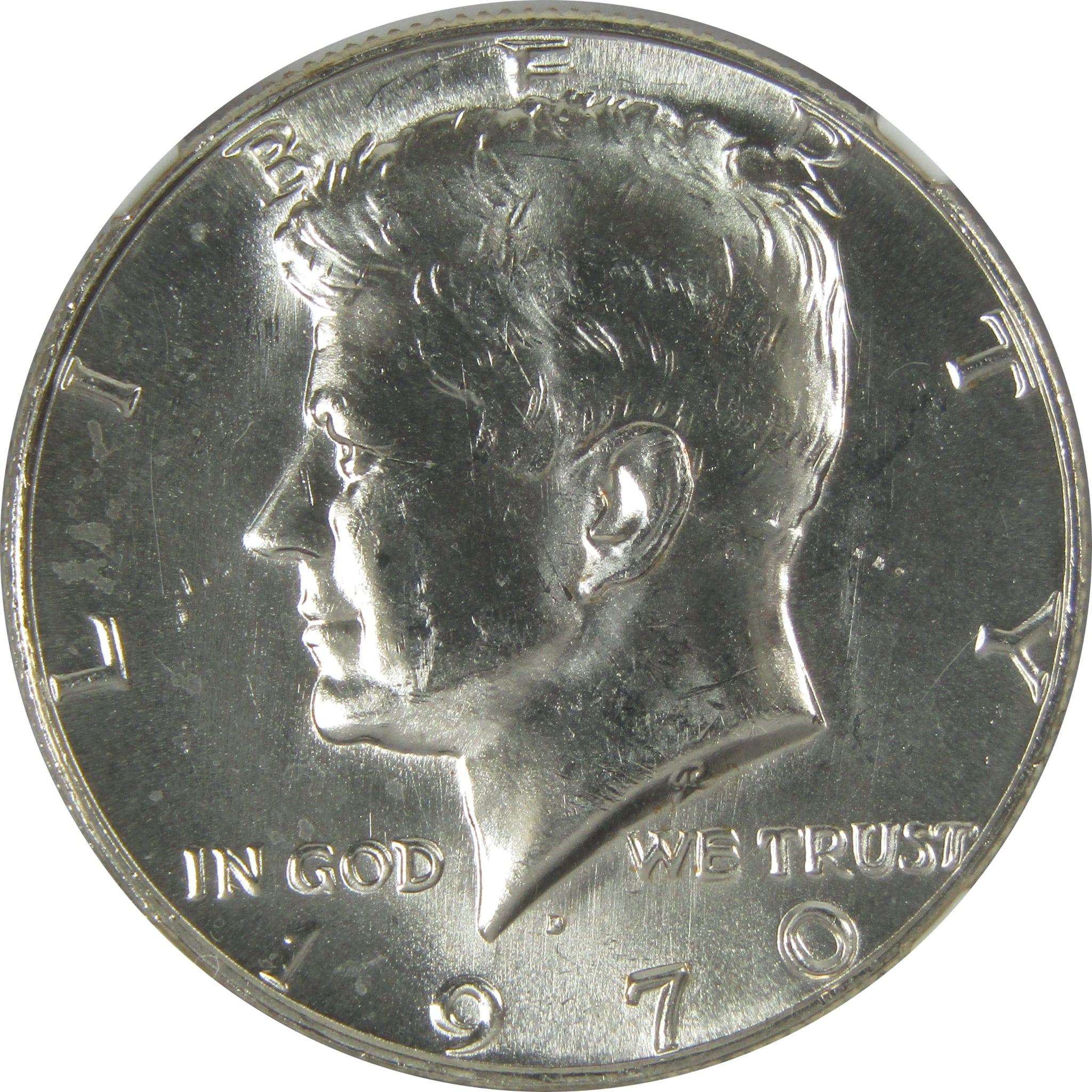 1970 D Kennedy Half Dollar MS 64 NGC Silver Clad 50c Coin SKU:CPC9053