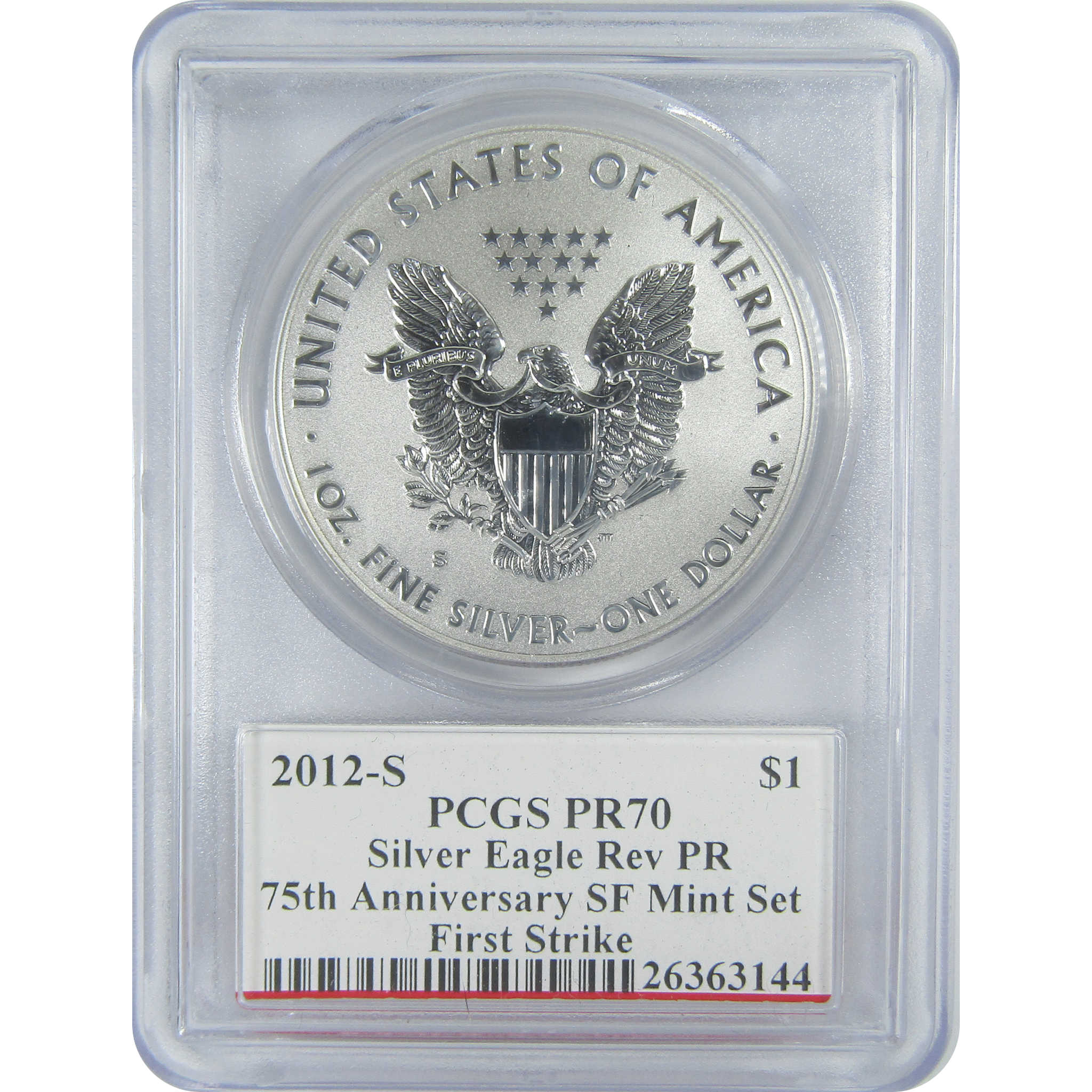 2012 American Eagle San Francisco Silver Proof Set PCGS SKU:CPC9409