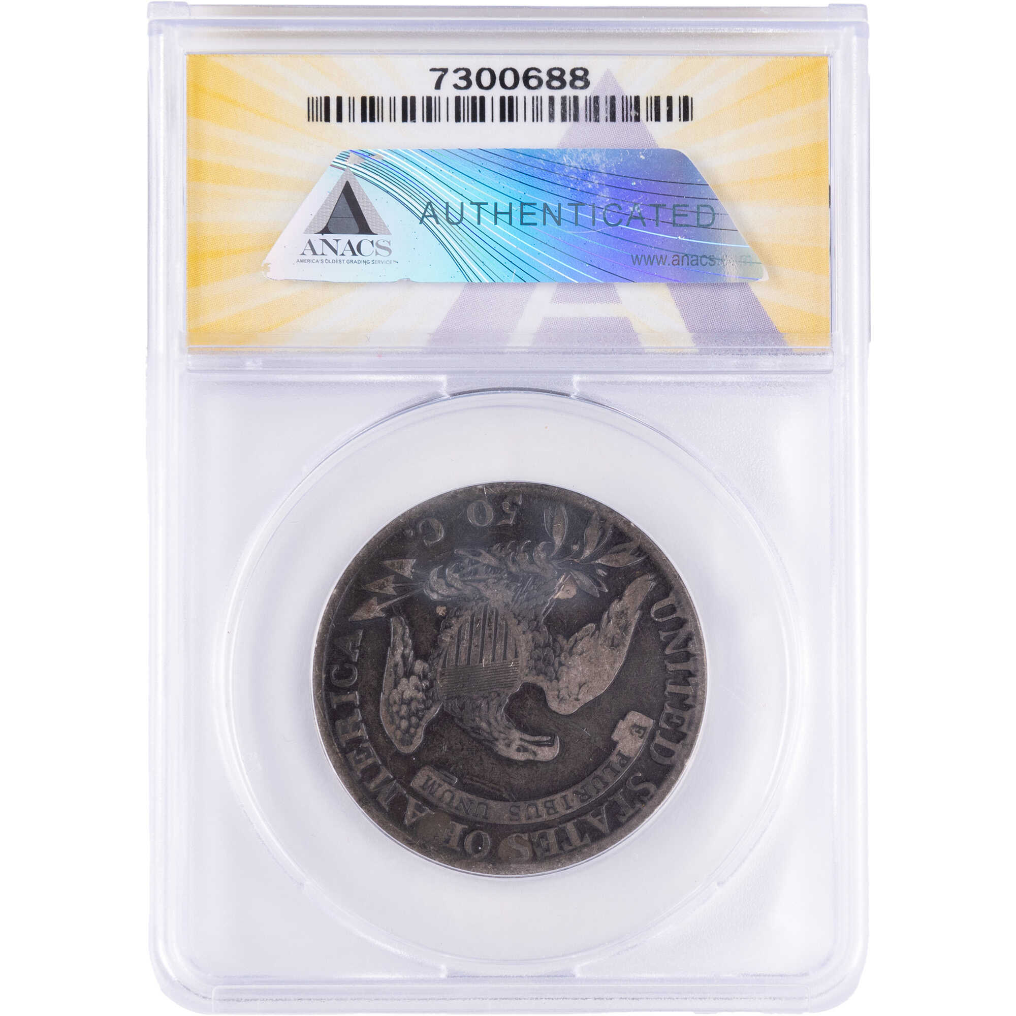 1817 Capped Bust Half Dollar VG 10 ANACS Silver 50c Coin SKU:CPC12853