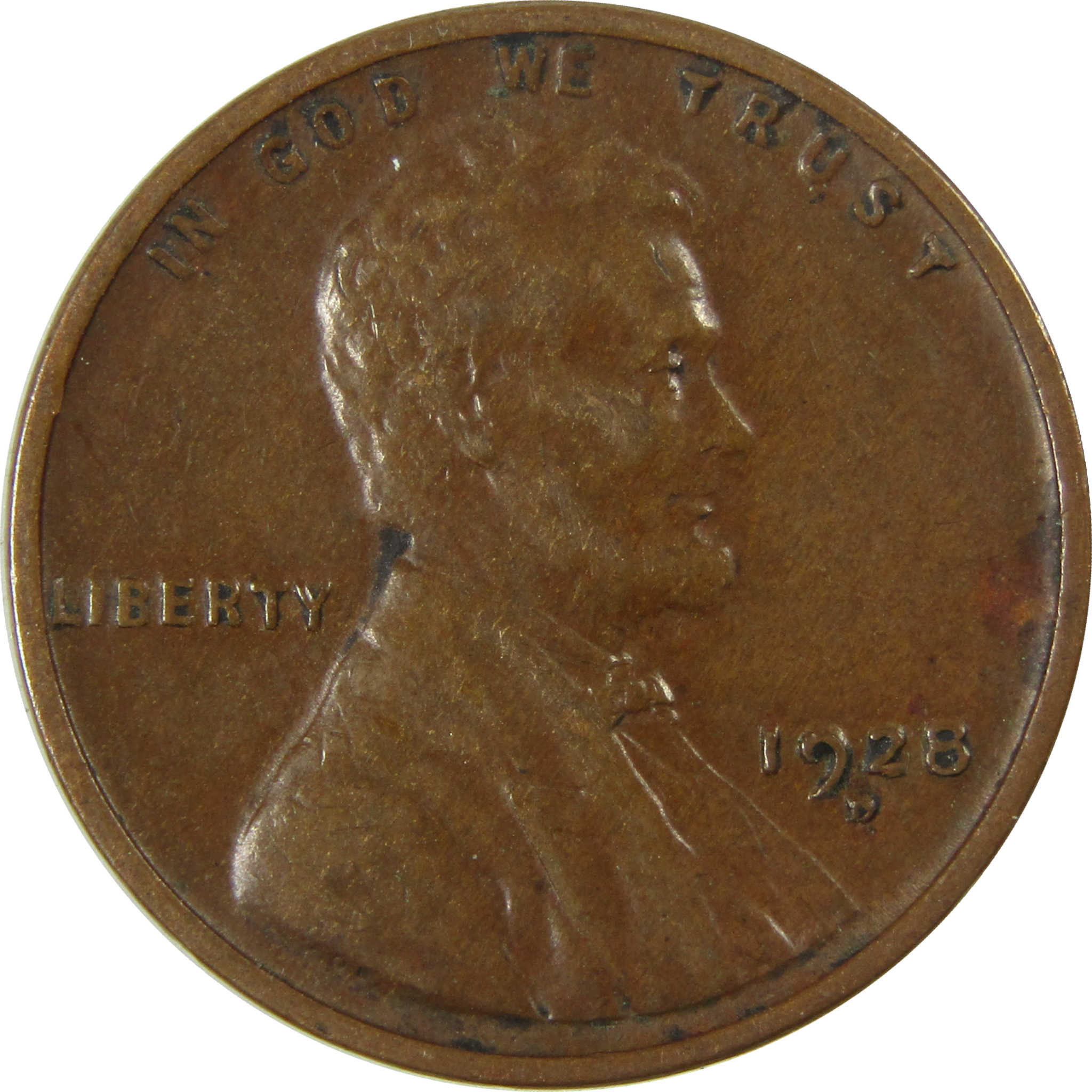 1928 D Lincoln Wheat Cent VF Very Fine Penny 1c Coin SKU:I27634