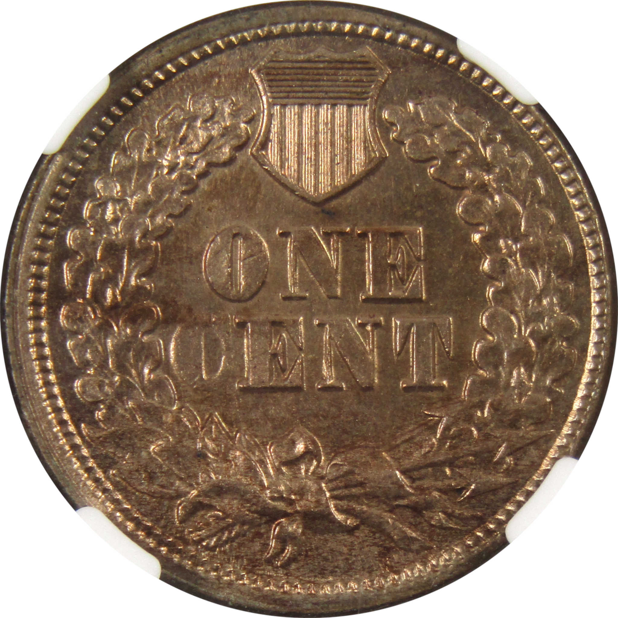 1864 Type 2 Indian Head Cent MS 63 NGC Copper-Nickel 1c Unc SKU:I9195