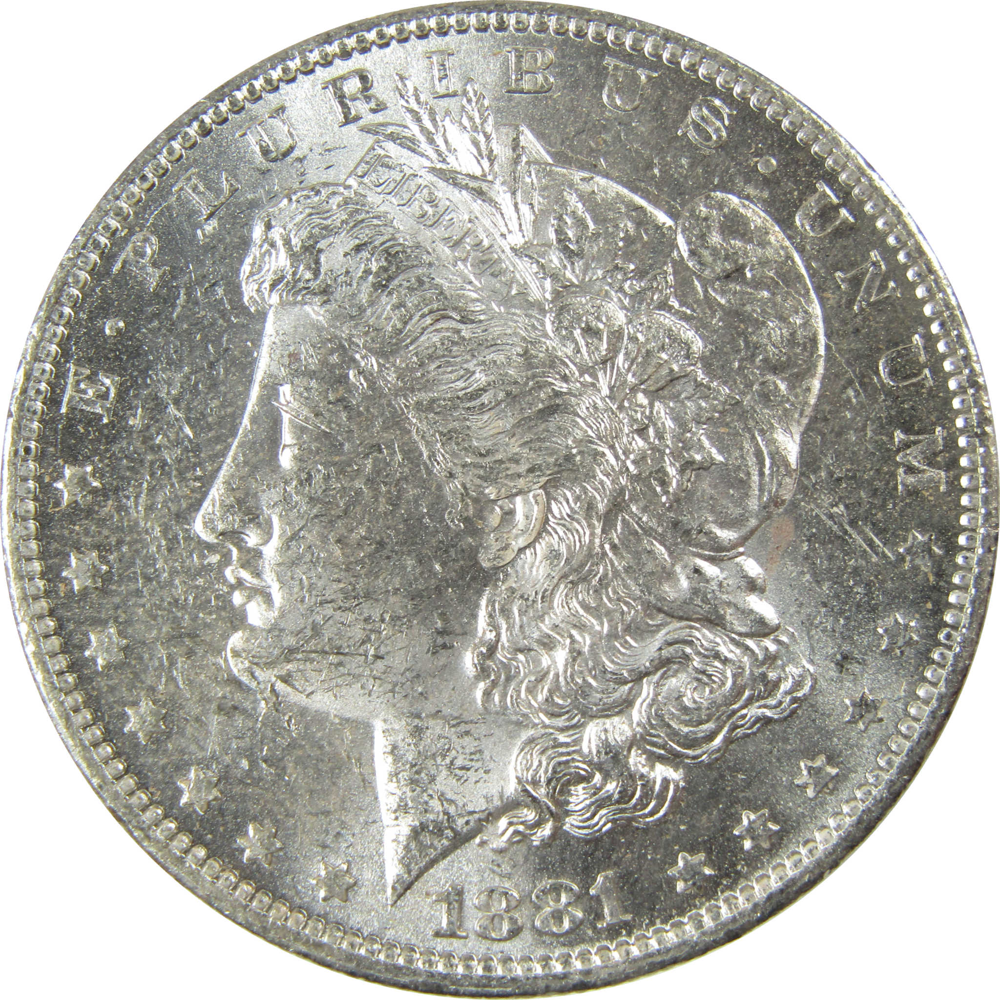 1881 O Morgan Silver Dollar Uncirculated Mint State $1 Coin SKU:I27699