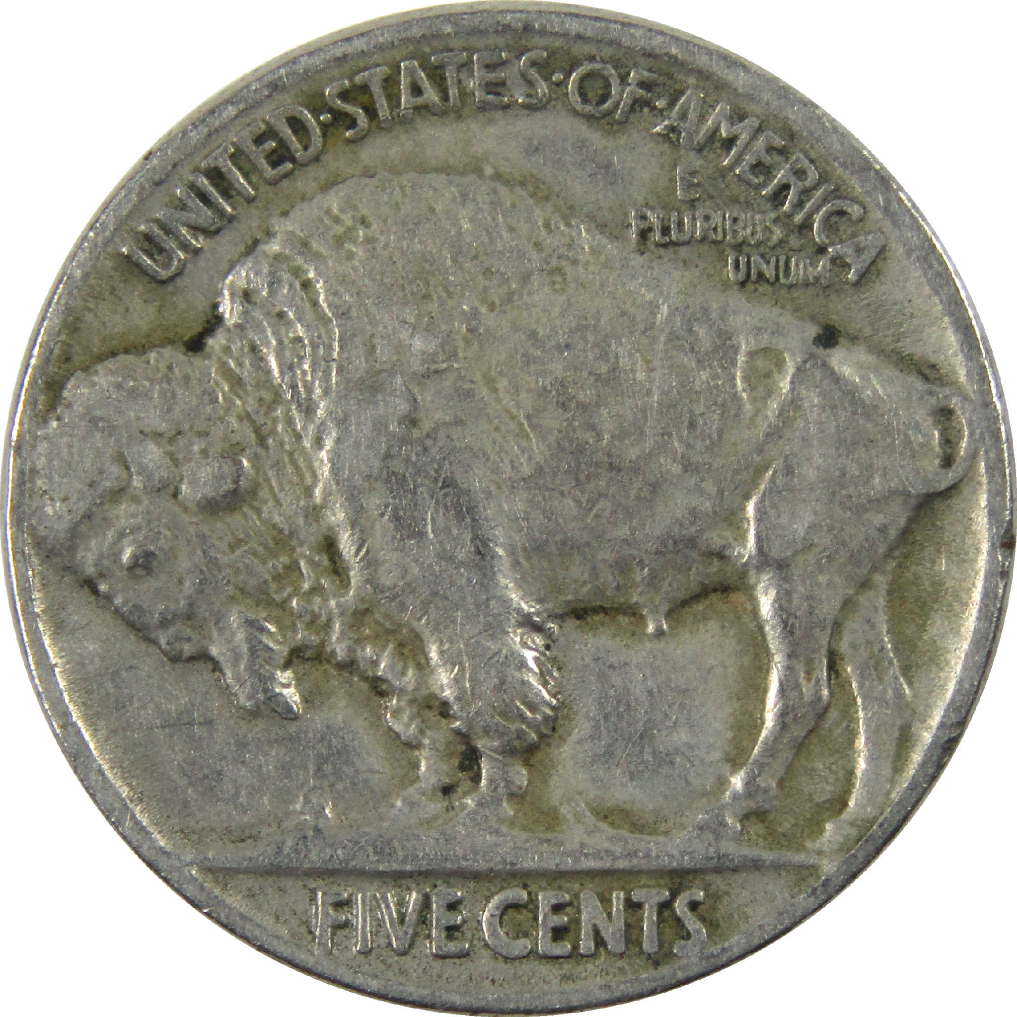 1919 Indian Head Buffalo Nickel AG About Good 5c Coin SKU:I11851