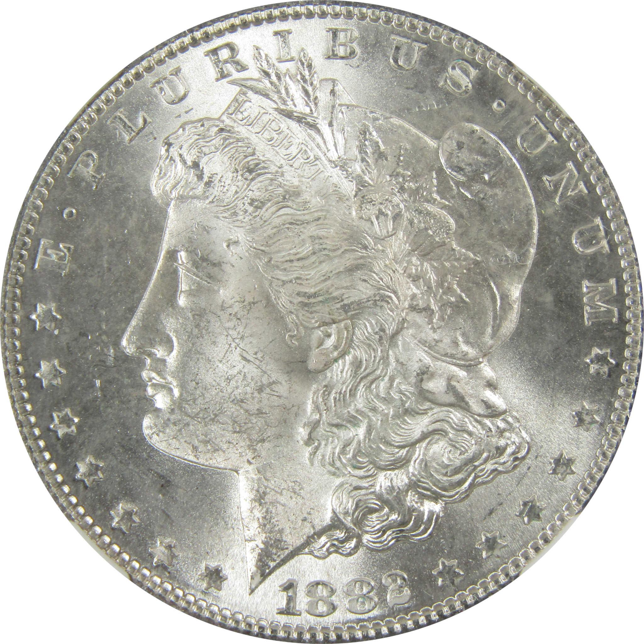 1882 S Morgan Silver Dollar MS 63 NGC Uncirculated $1 Coin SKU:CP392 - Morgan coin - Morgan silver dollar - Morgan silver dollar for sale - Profile Coins &amp; Collectibles