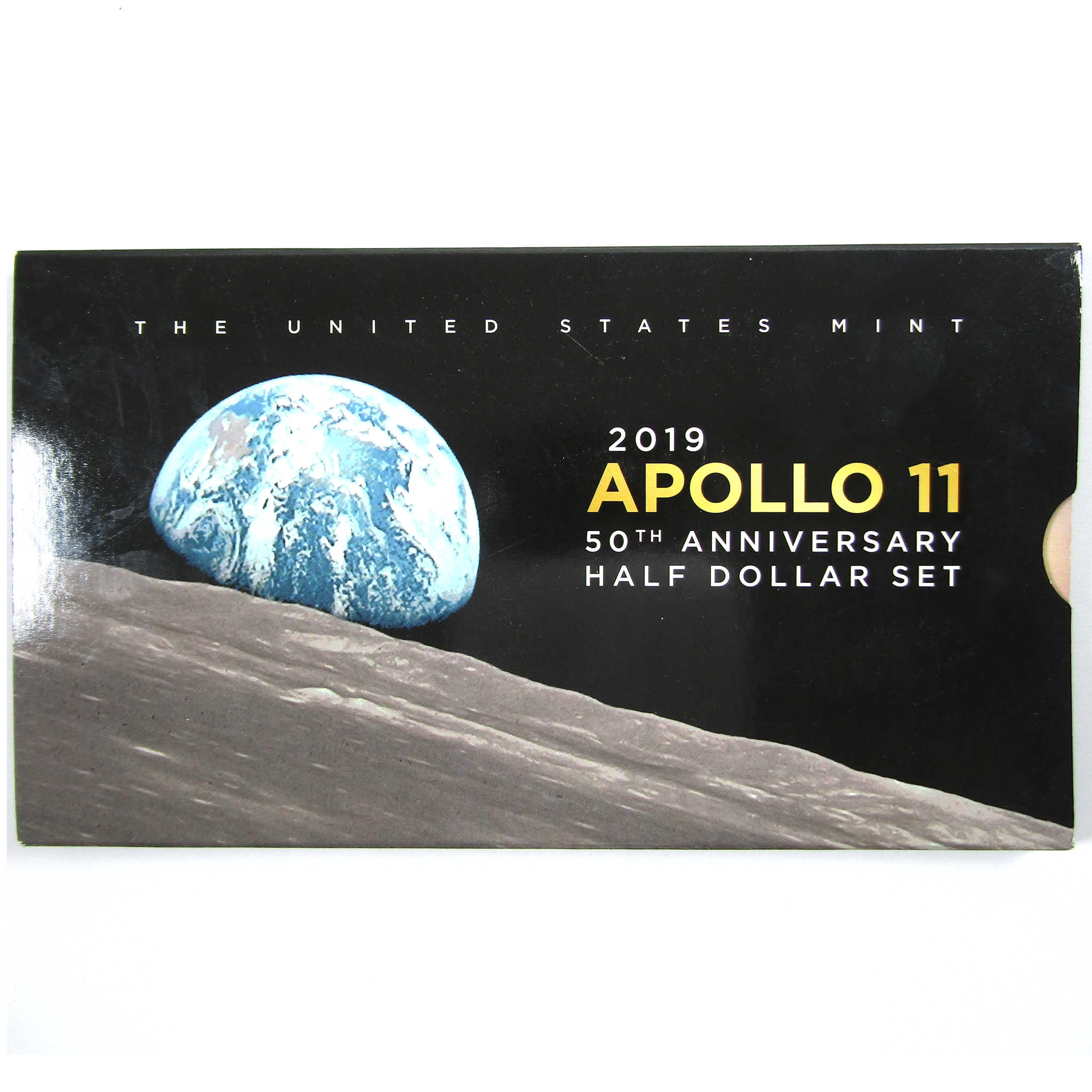 2019 Apollo 11 50th Anniversary 2 Pc Half Dollar Set SKU:CPC3863