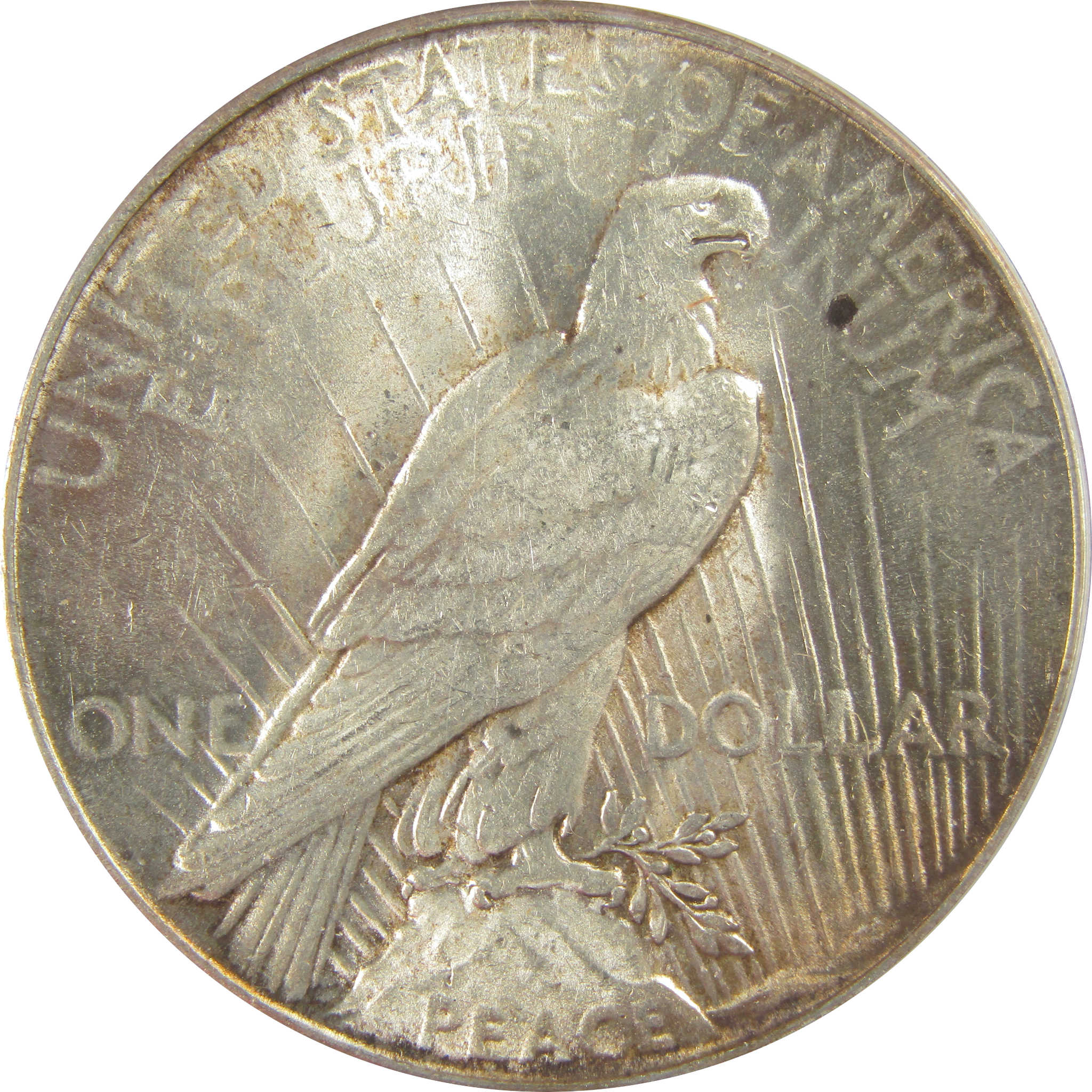 1935 Peace Dollar AU 58 ANACS Silver $1 Coin SKU:I20908
