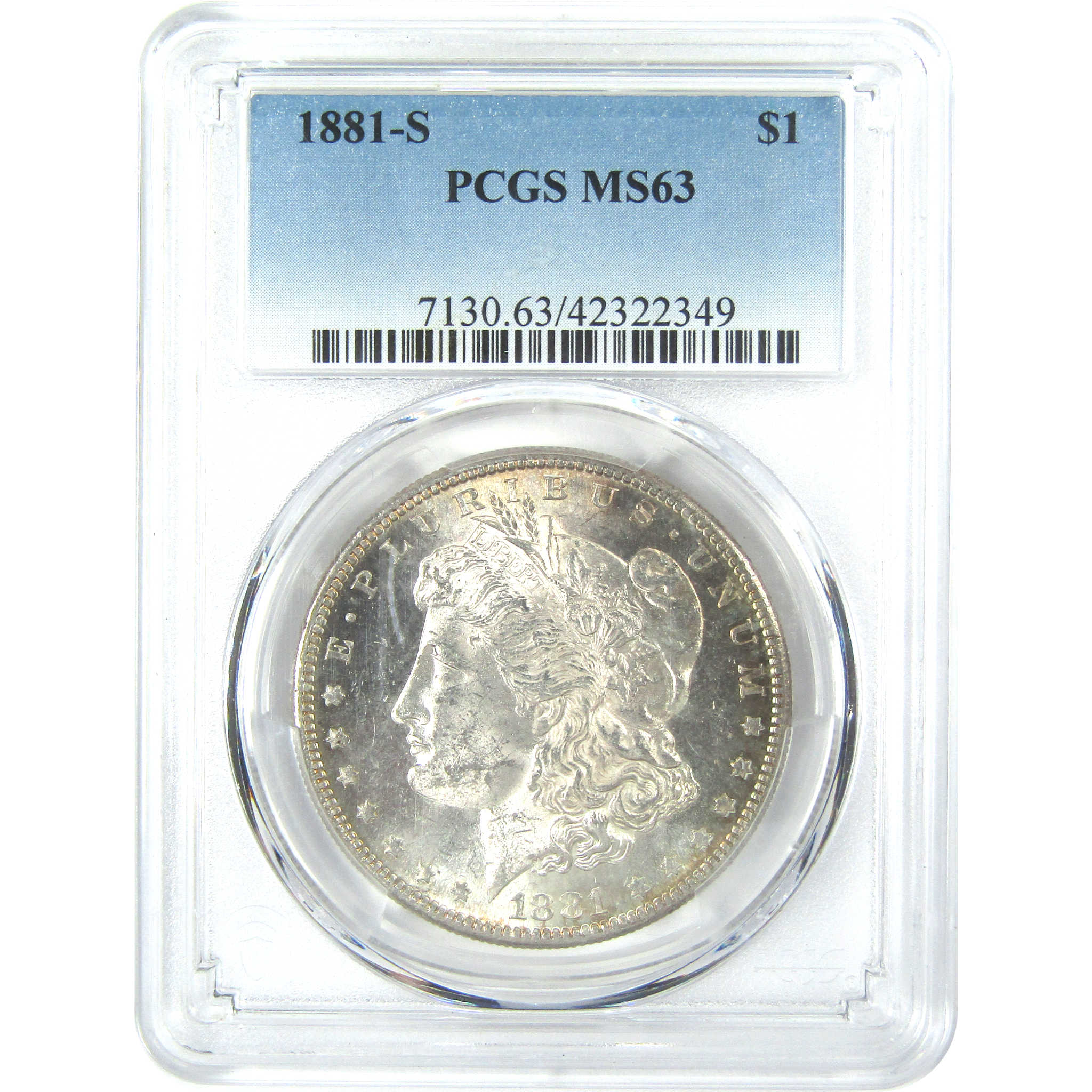 1881 S Morgan Dollar MS 63 PCGS Silver $1 Uncirculated Coin SKU:I16456 - Morgan coin - Morgan silver dollar - Morgan silver dollar for sale - Profile Coins &amp; Collectibles