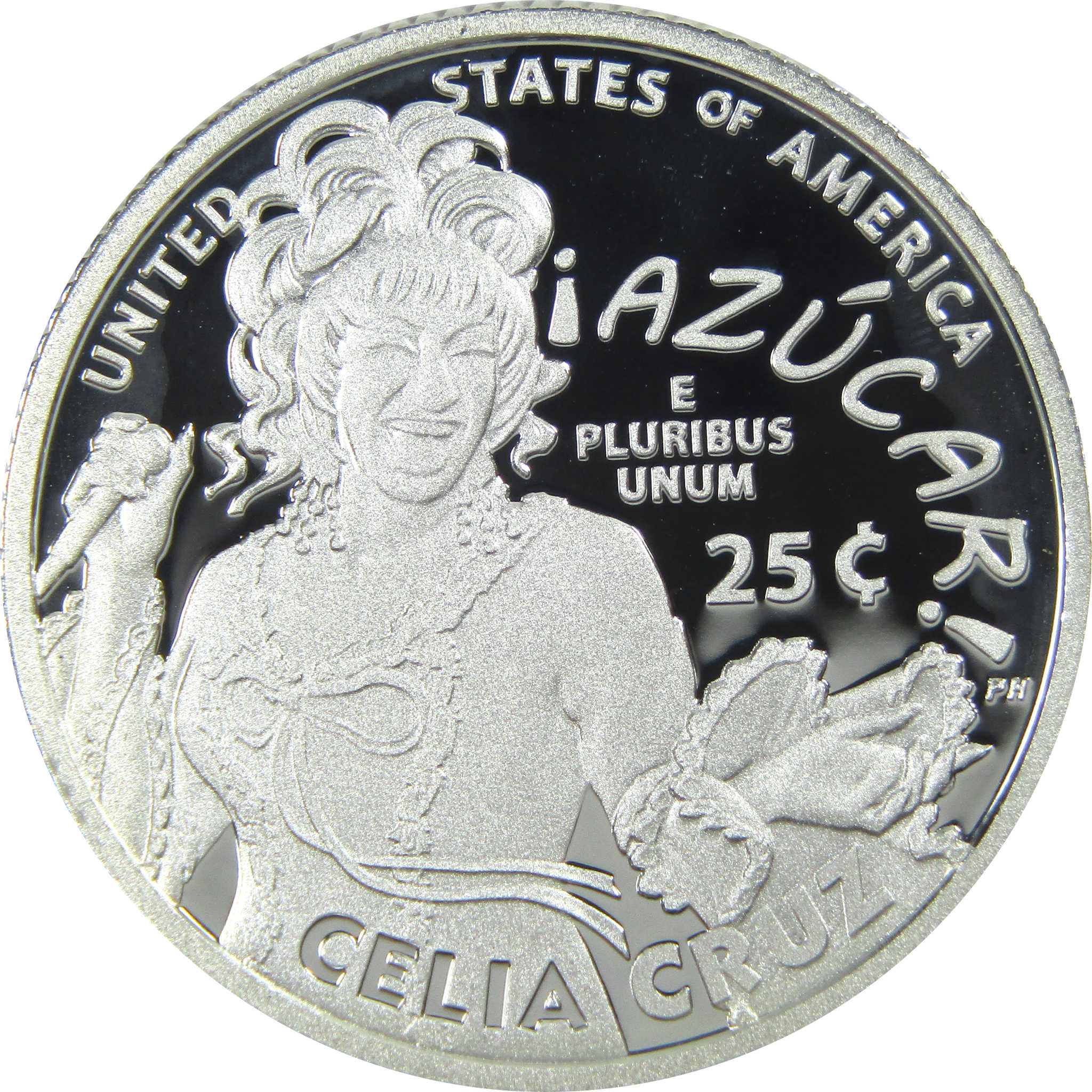 2024 S Celia Cruz American Women Quarter .999 Silver 25c Proof Coin