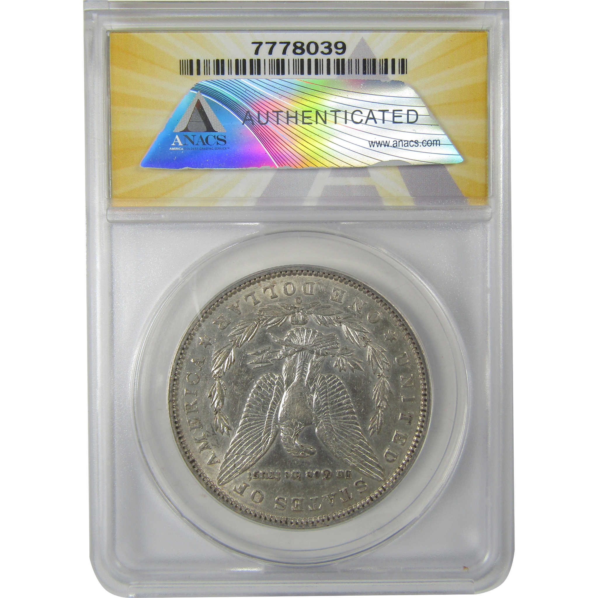 1896 O Morgan Dollar AU 50 Details ANACS Silver $1 Coin SKU:I18951 - Morgan coin - Morgan silver dollar - Morgan silver dollar for sale - Profile Coins &amp; Collectibles