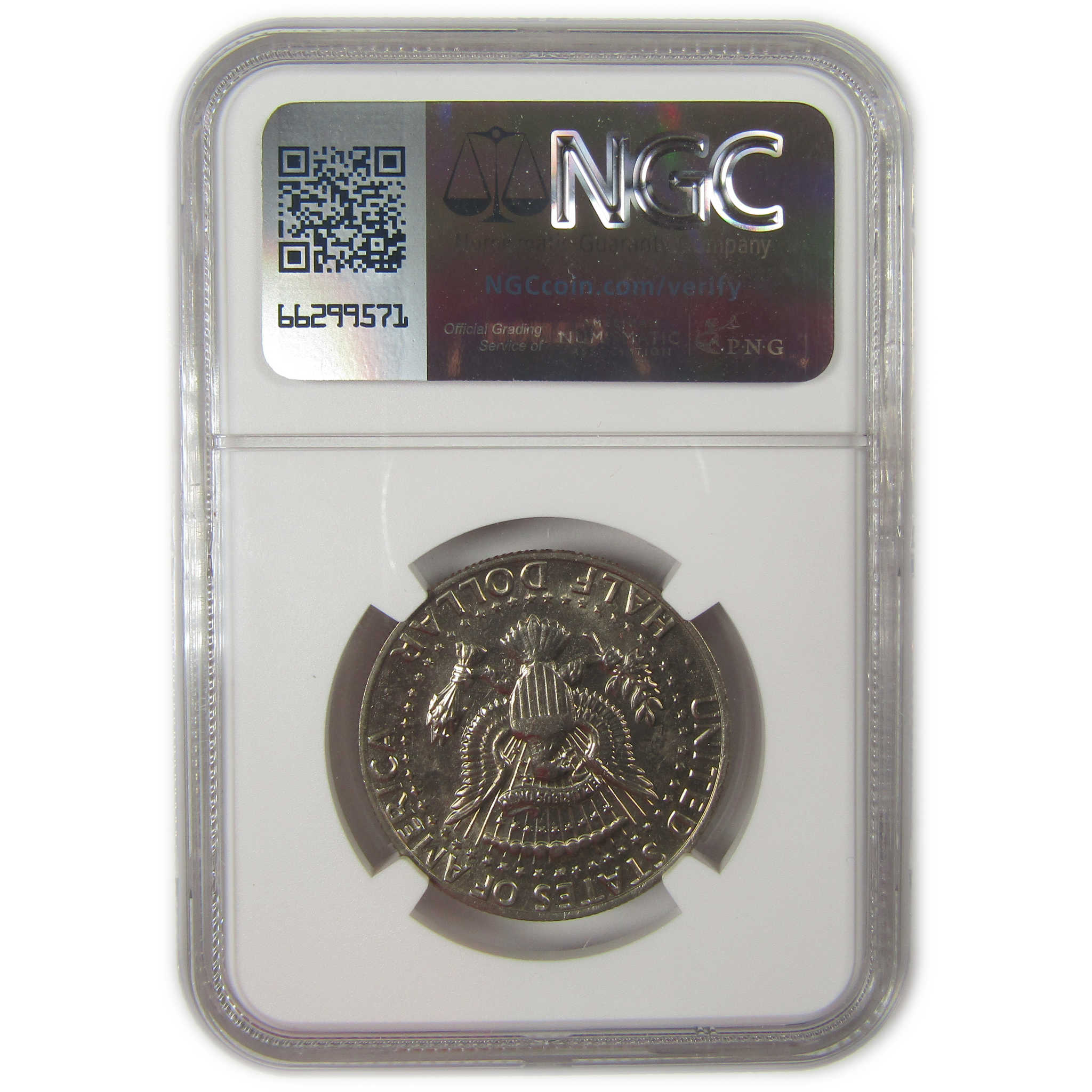 1983 P Kennedy Half Dollar MS 66 NGC Original Bag Fragment SKU:I20479