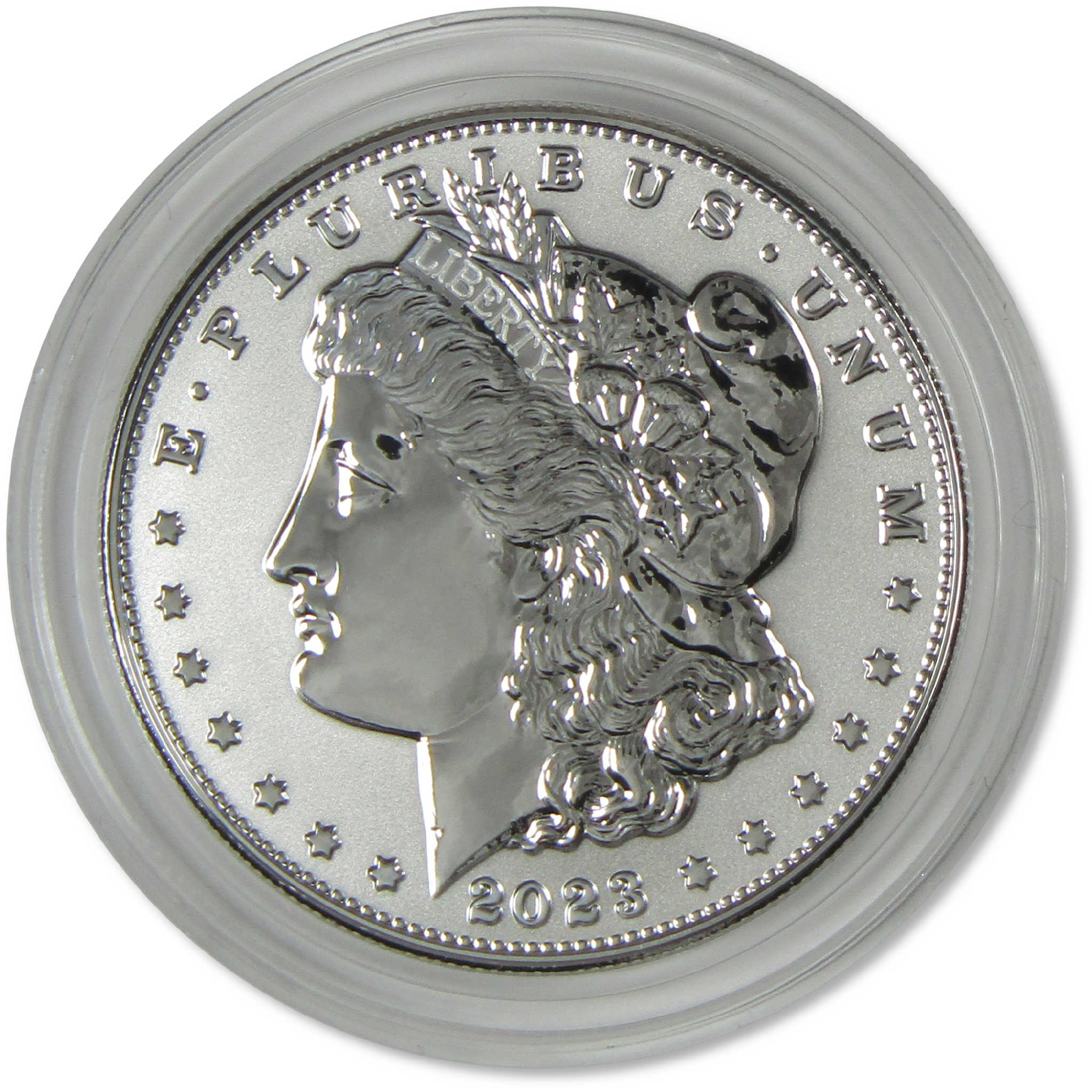 2023 Morgan and Peace Dollar Reverse Proof Two-Coin Set OGP COA