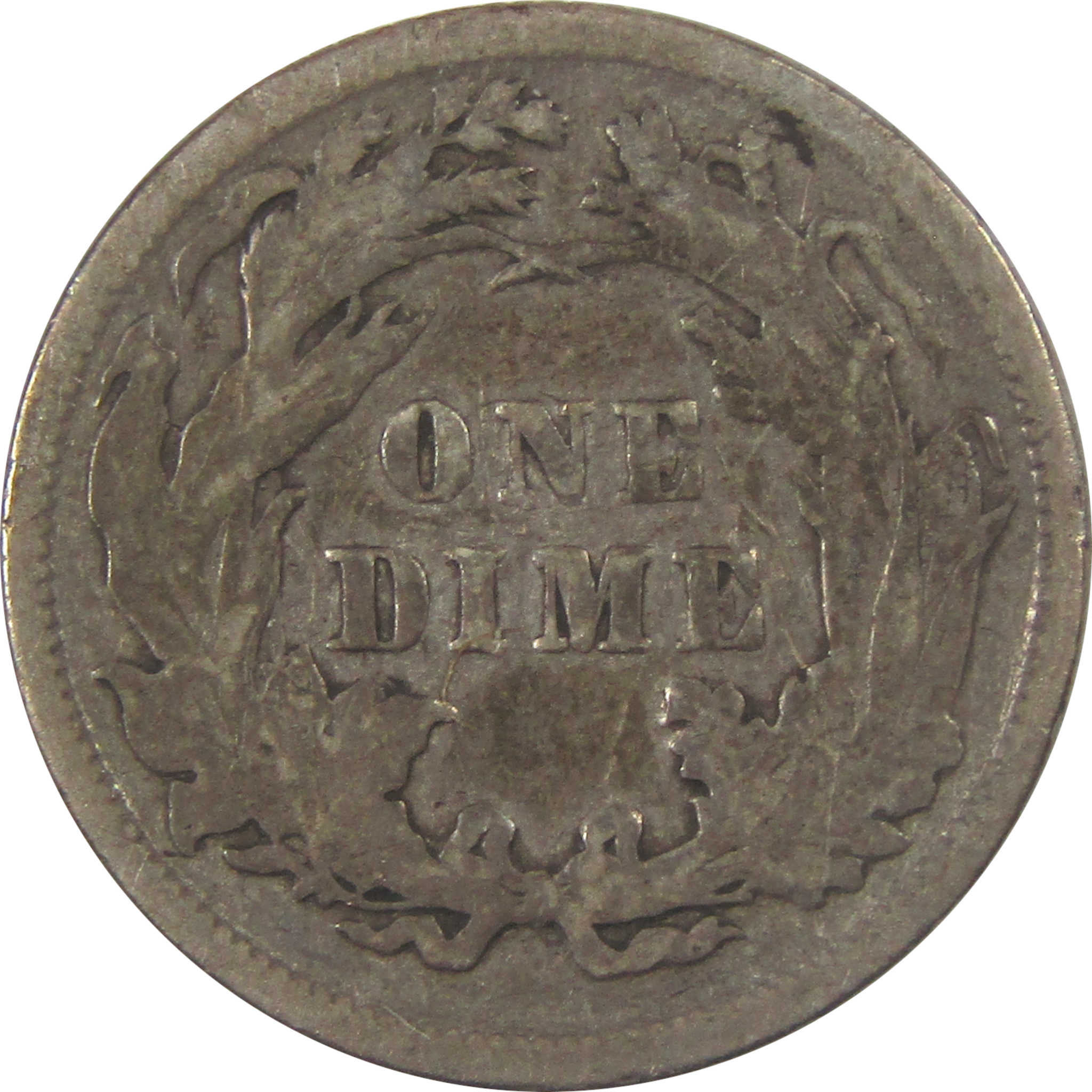 1891 Seated Liberty Silver Dime VF Very Fine Details SKU:I23389