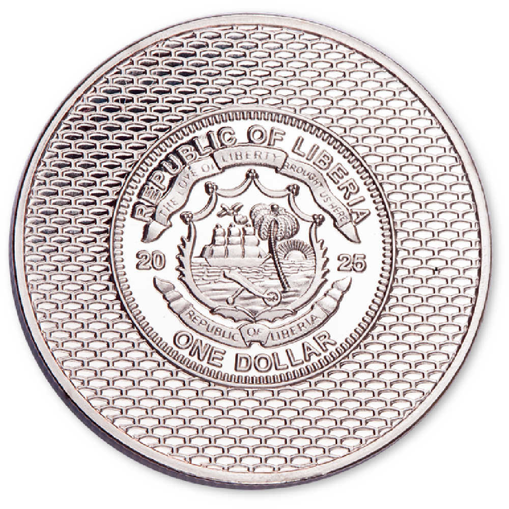 2025 Liberia 50 Years of Ford Trucks 10 Coin Collection with Folder