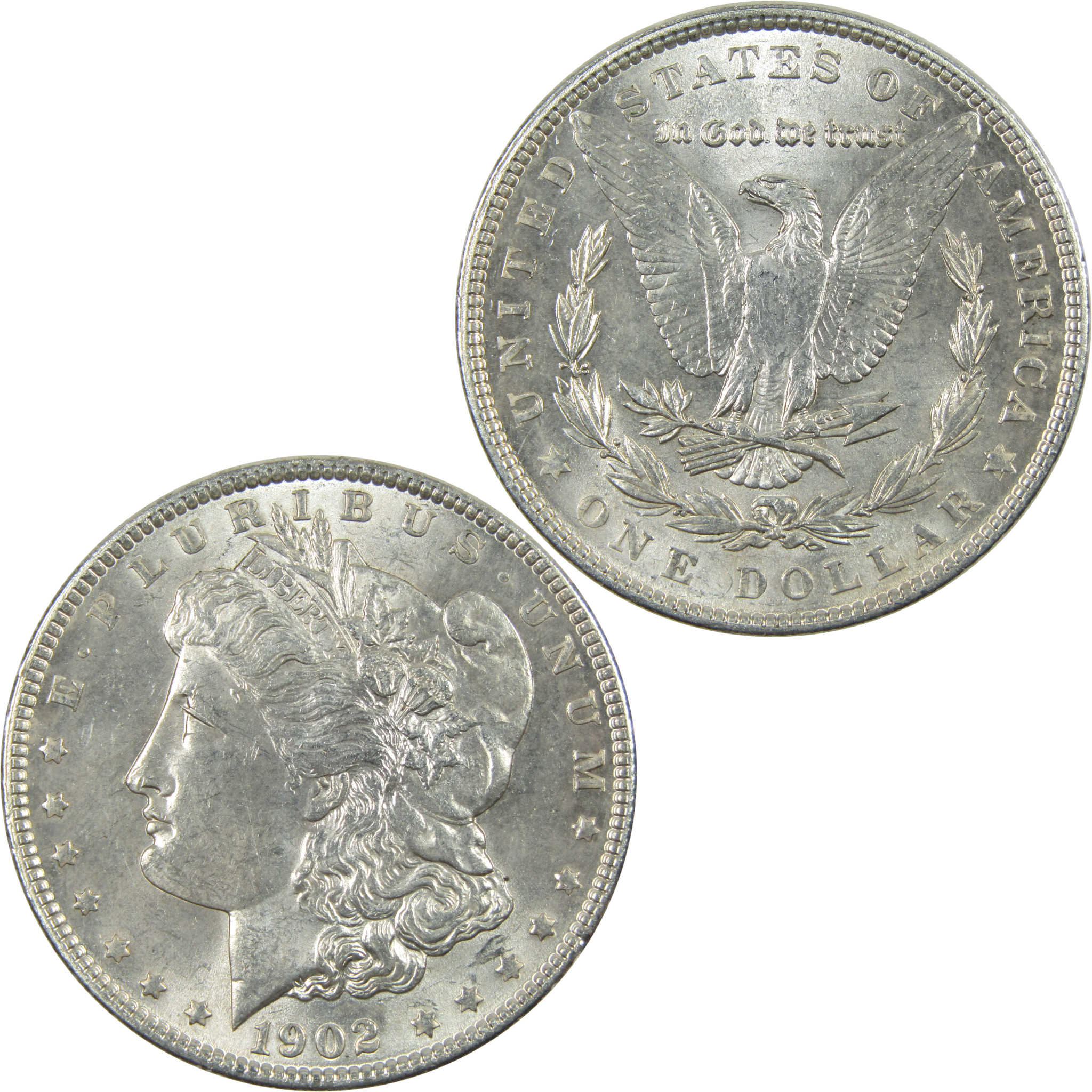 1902 Morgan Dollar Uncirculated Silver $1 Coin SKU:I14078 - Morgan coin - Morgan silver dollar - Morgan silver dollar for sale - Profile Coins &amp; Collectibles