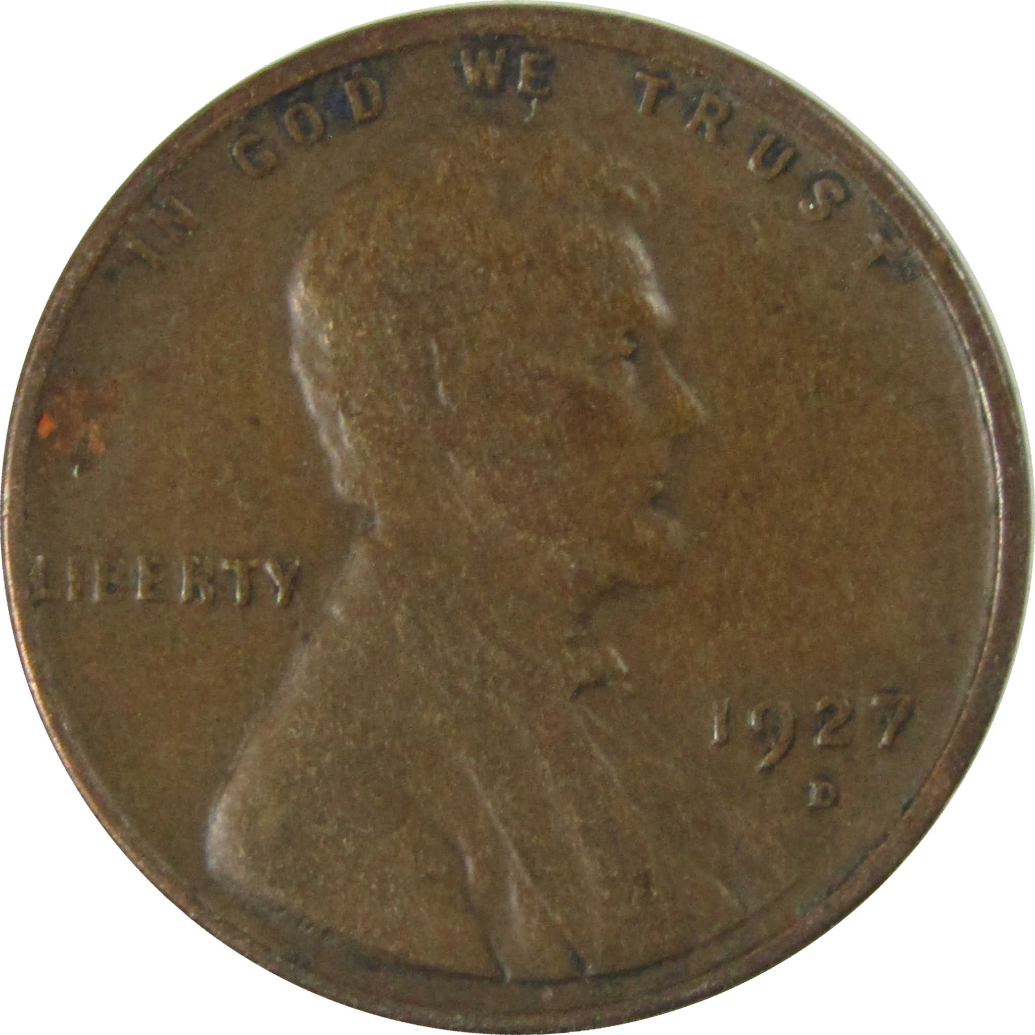 1927 D Lincoln Wheat Cent VF Very Fine Penny 1c Coin SKU:I26732
